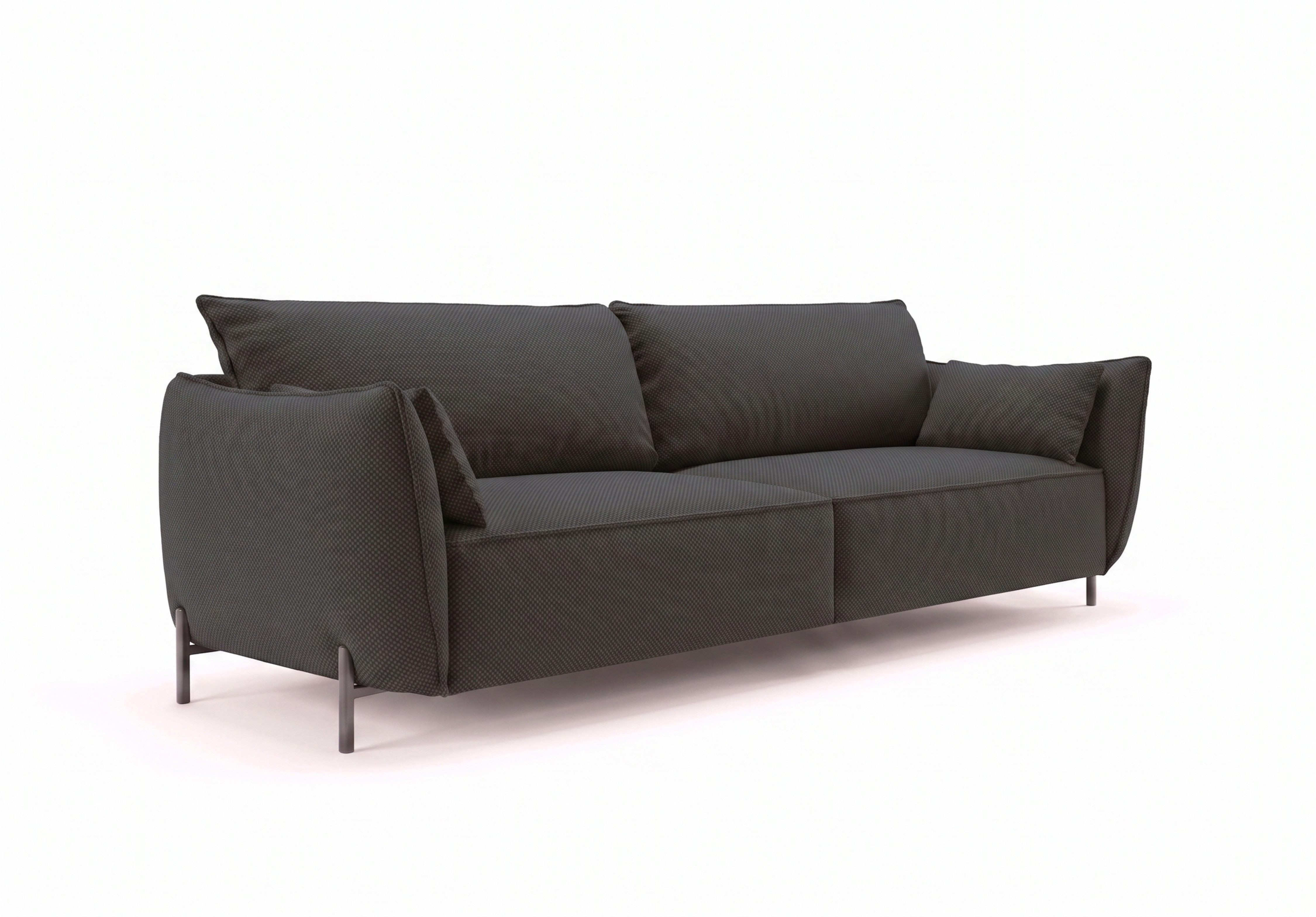 Kaiser Möbel Sofa 3-Sitzer für Terrasse und Garten, Stoff Sunlight, SUNMEE, Outdoor-Premiumstoff, Wetterbeständiger Bezug, Lounge-Design – Bild 2 von 5