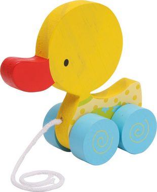 Small Foot Nachziehspielzeug Ziehtier Ente Babyspielzeug Li Lu und La Spielzeug