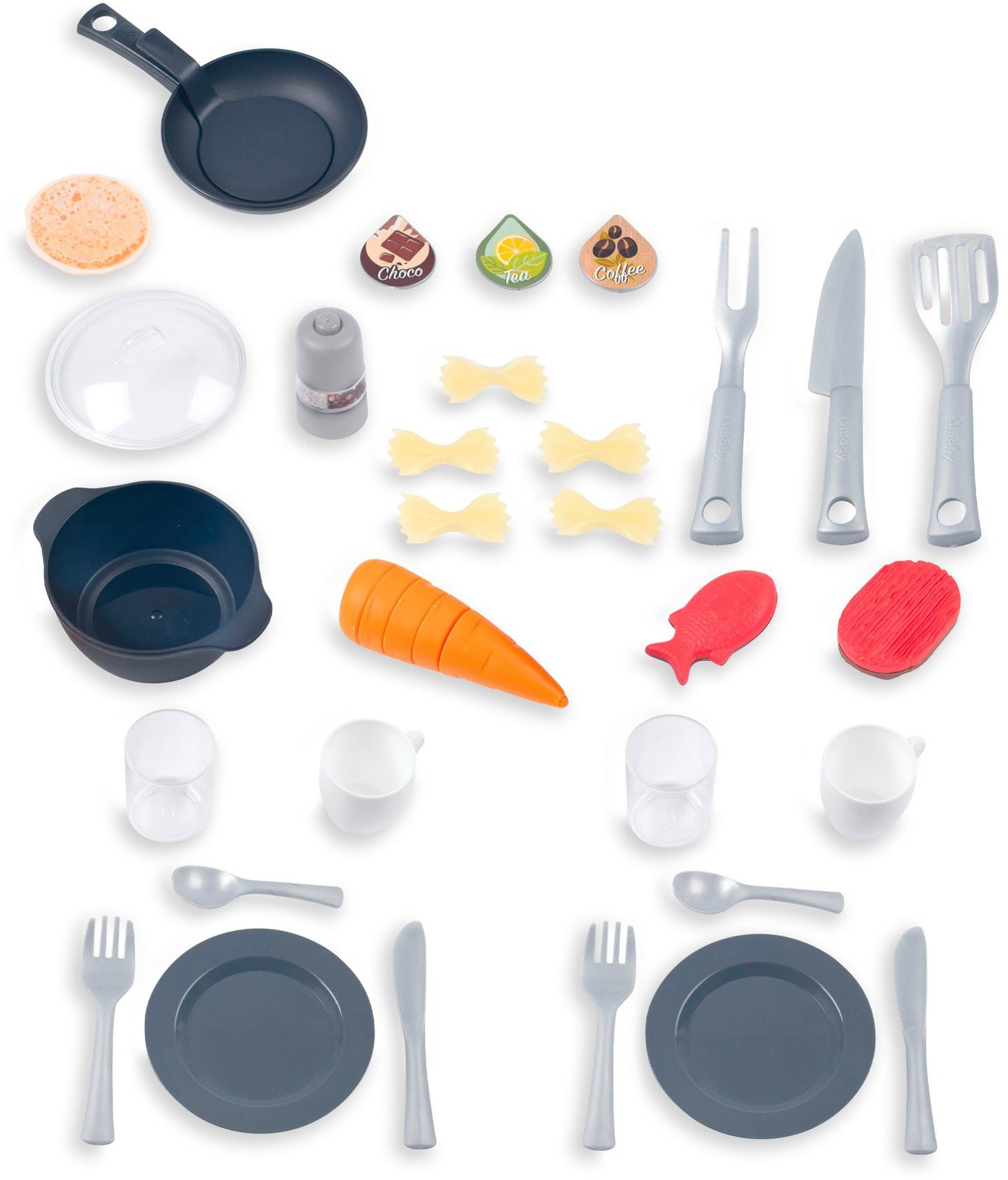 Smoby Spielküche Tefal Evo Kunststoff, mit Sound