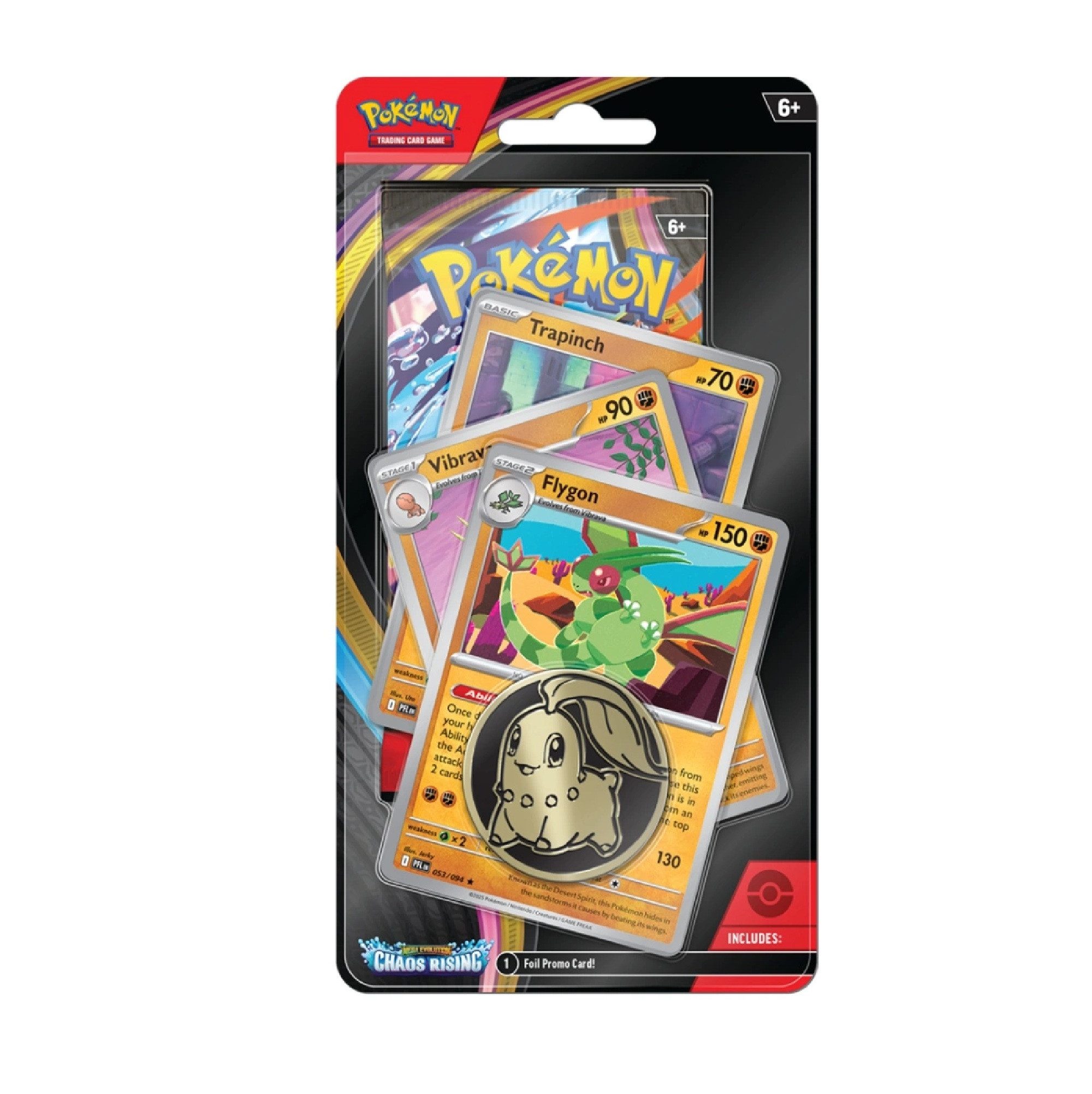 The Pokémon Company International Sammelkarte Pokemon ME4 Chaos Rising Premium Checklane Blister