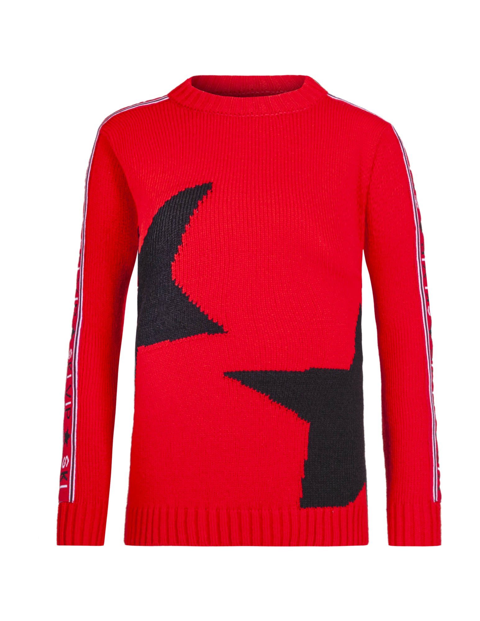 New Zealand Auckland Fleecepullover Newland W Ariel Damen Sweater Red - Black