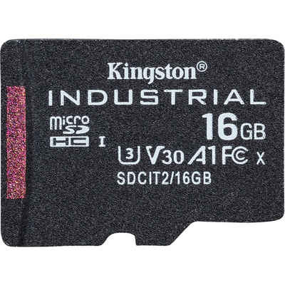 Kingston »Industrial 16 GB microSDHC« Speicherkarte (16 GB GB)
