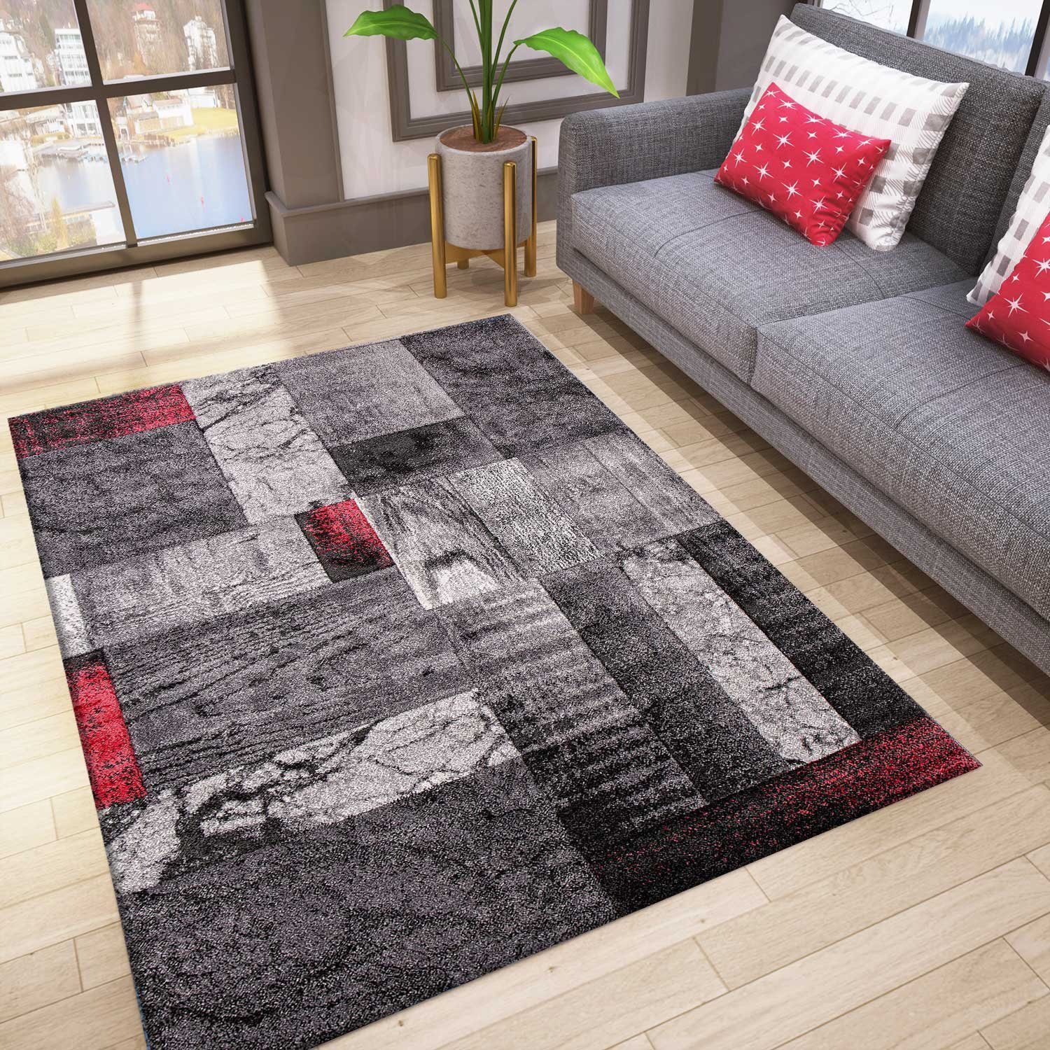 Teppich Teppich Wohnzimmer Inneneinrichtung Modern Blauer Marmor