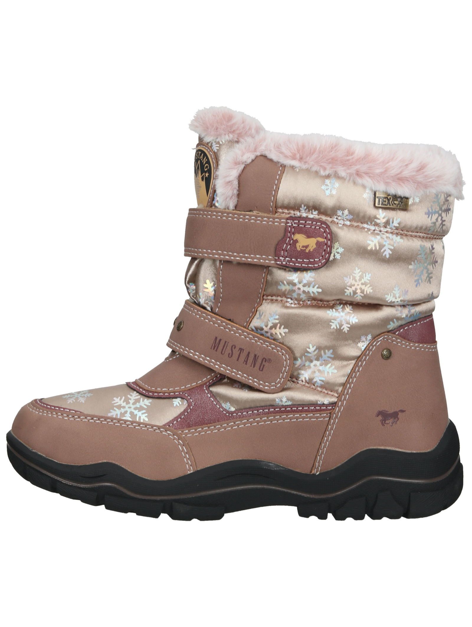 MUSTANG Stiefel Lederimitat/Textil . Winterstiefel