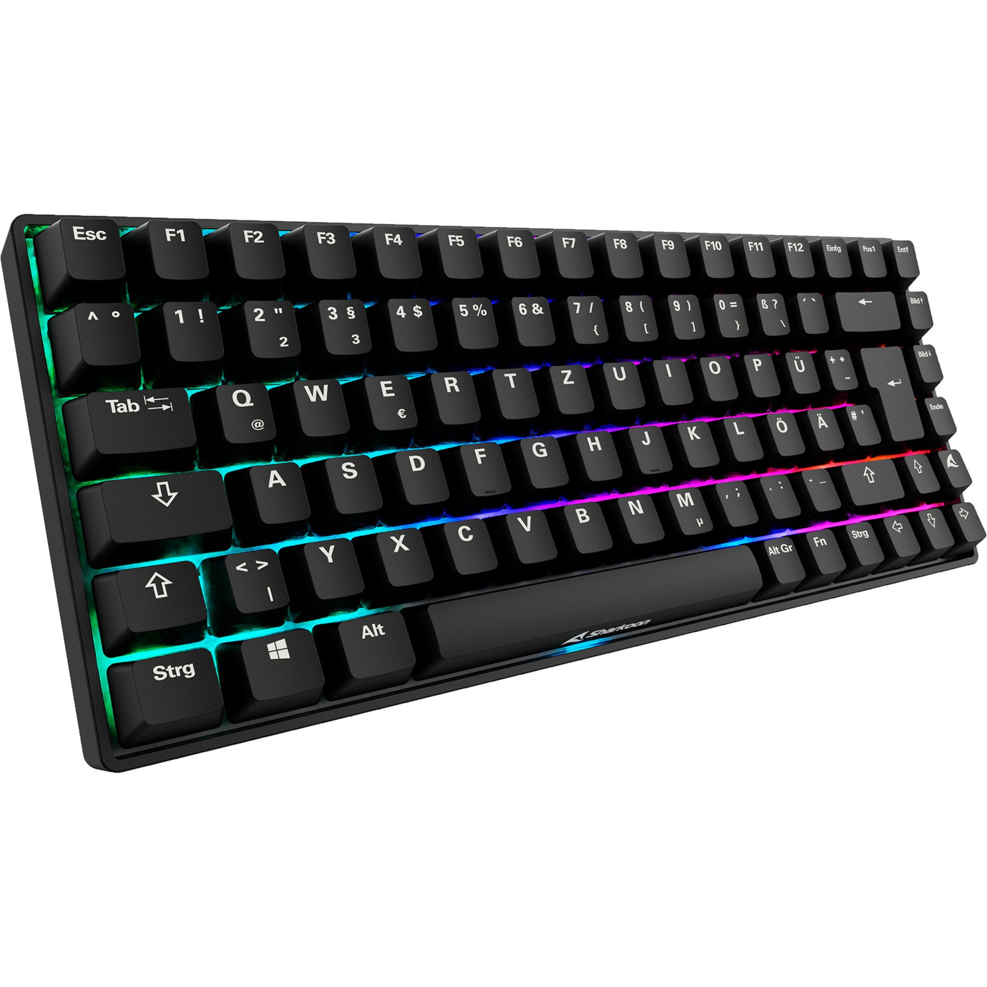 Sharkoon SKILLER SGK50 S3 PBT, Gaming-Tastatur Tastatur