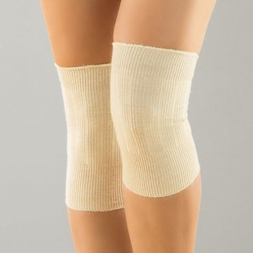 Gelenkwärmer Knie- und Ellenbogenwärmer, 1 Paar Wolle/Seide Uni