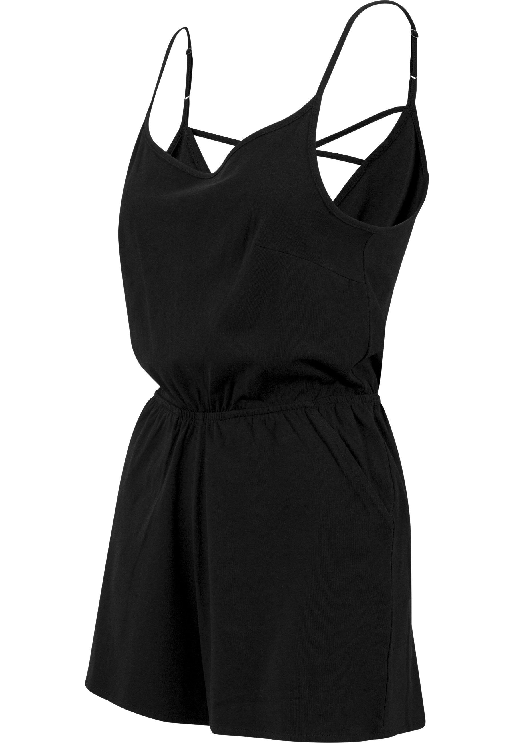 URBAN CLASSICS Jumpsuit Urban Classics Damen Ladies Short Spaghetti Jumpsuit (1-tlg)