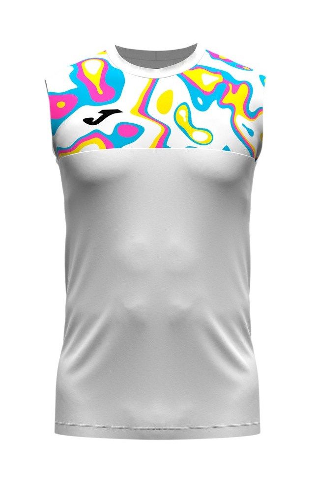 Joma Tanktop Tennis-Padel Tank Top Torneo Capsule (ärmellos) weiss Herren