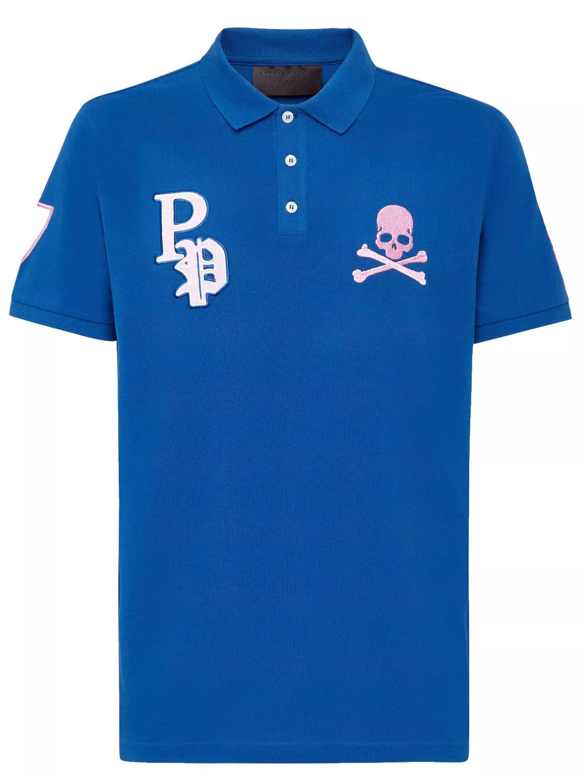 PHILIPP PLEIN Poloshirt SS Multi Skull Logo Polohemd günstig online kaufen
