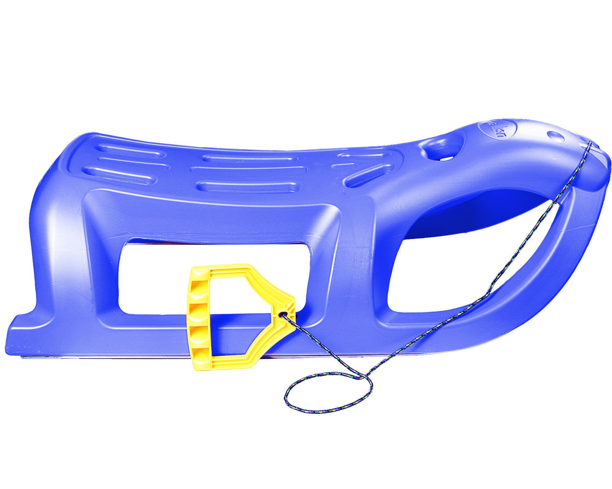 Prosperplast Schlitten Kinderschlitten Rennrodel Bob Seelöwe mit Metallkufen, 79,7x39,5x25 cm