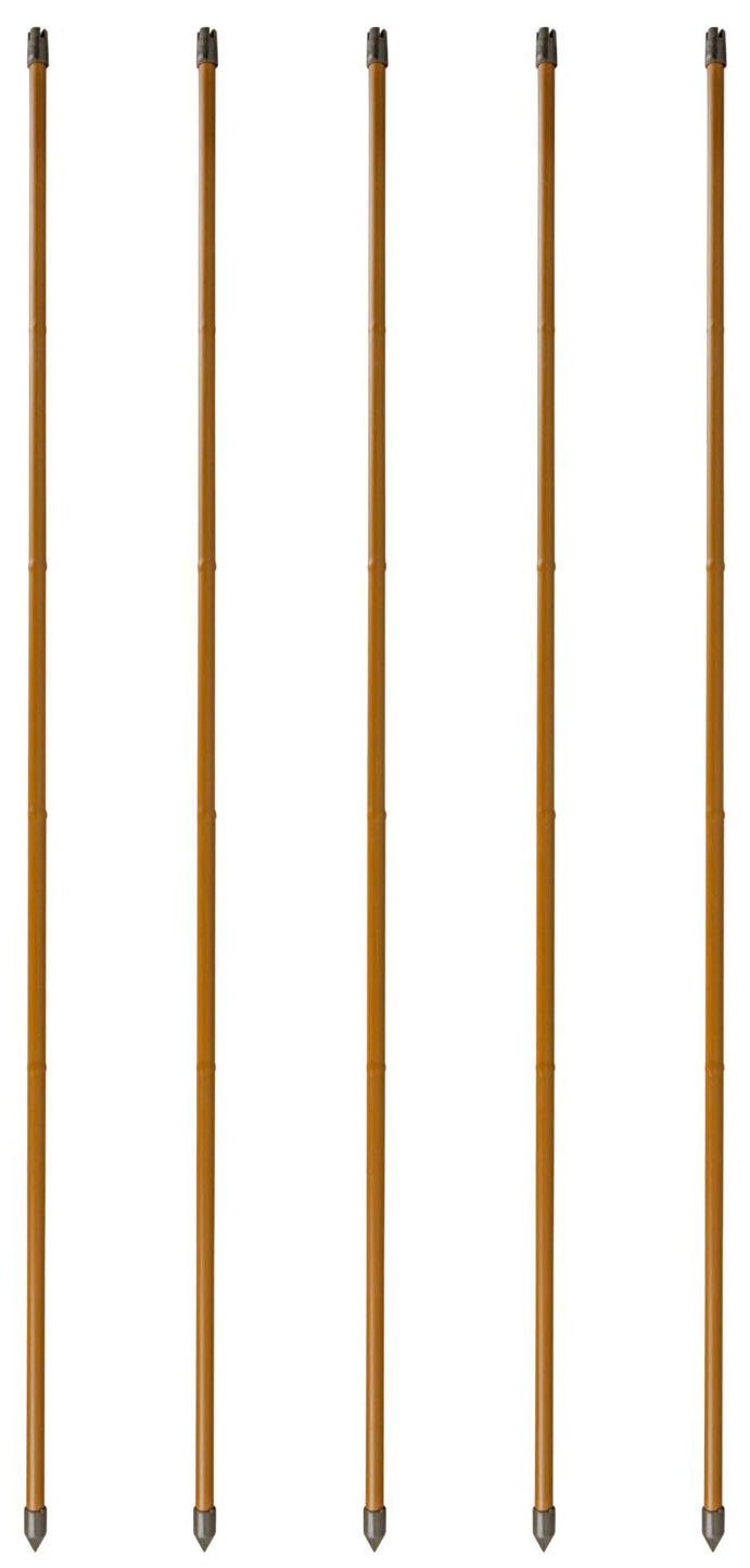 Windhager Rankhilfe Set, 5 St., Stahlpflanzstäbe in Bambusoptik, H: 120 cm
