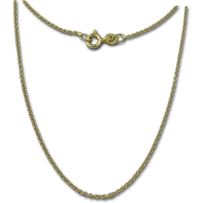 GoldDream Goldkette GoldDream Collier Halskette 8K Gold (Collier) Damen Colliers Halskette 100cm 333 Gelbgold - 8 Karat Echtgold 333er Gelbgold