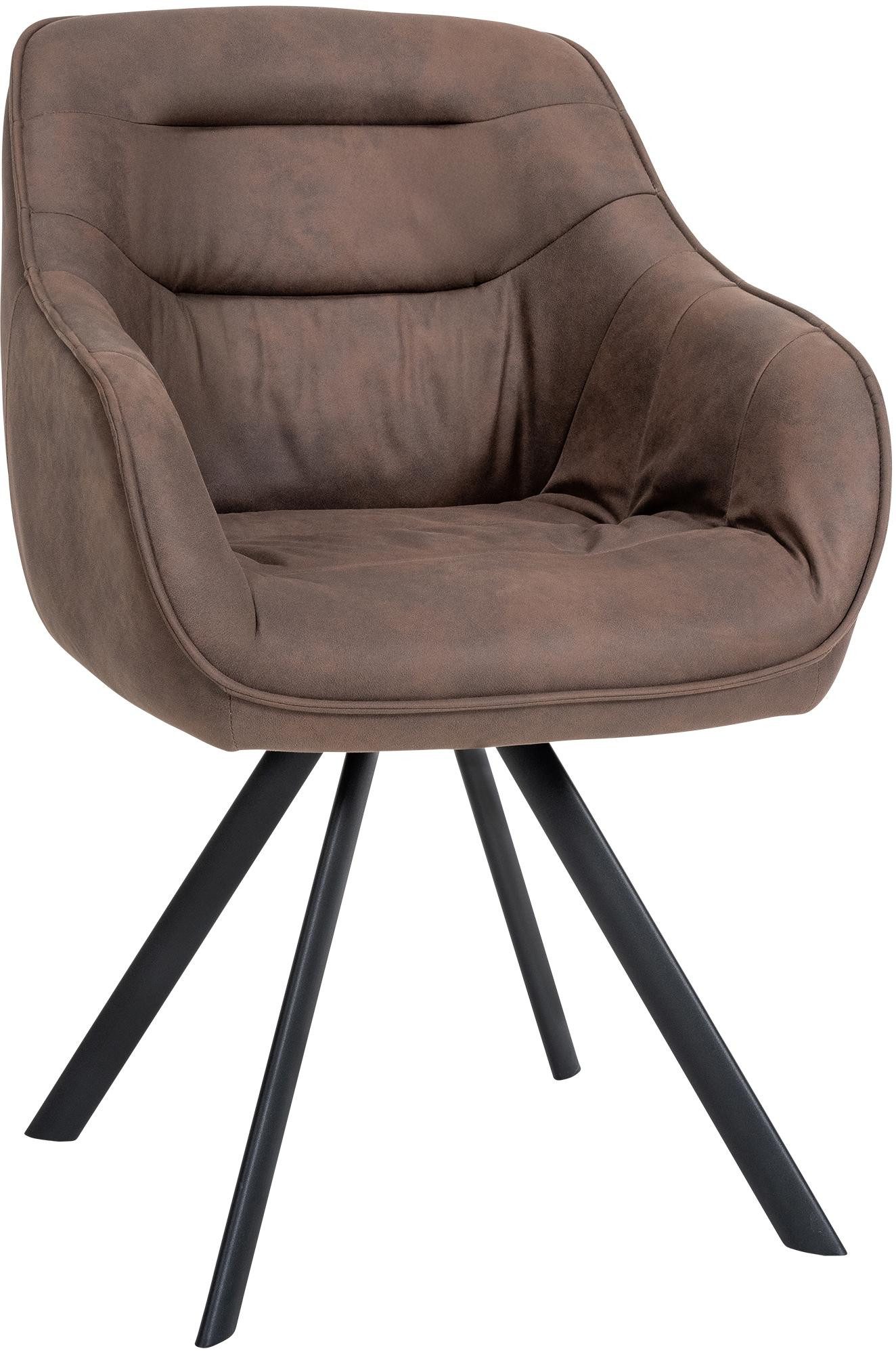 CLP Esszimmerstuhl Russel, Samt oder Antik Stoff günstig online kaufen