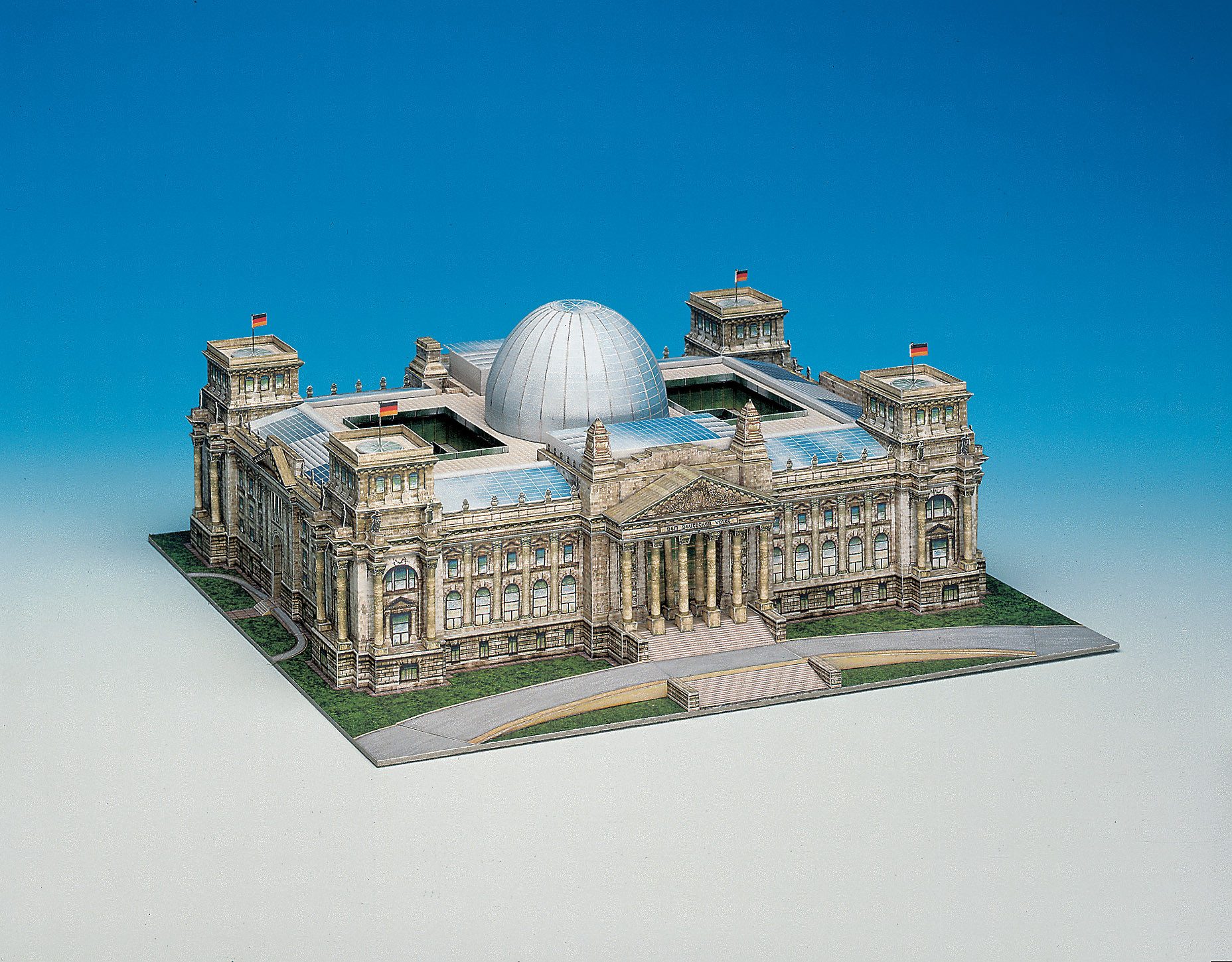 Aue Verlag Modellbausatz Reichstag