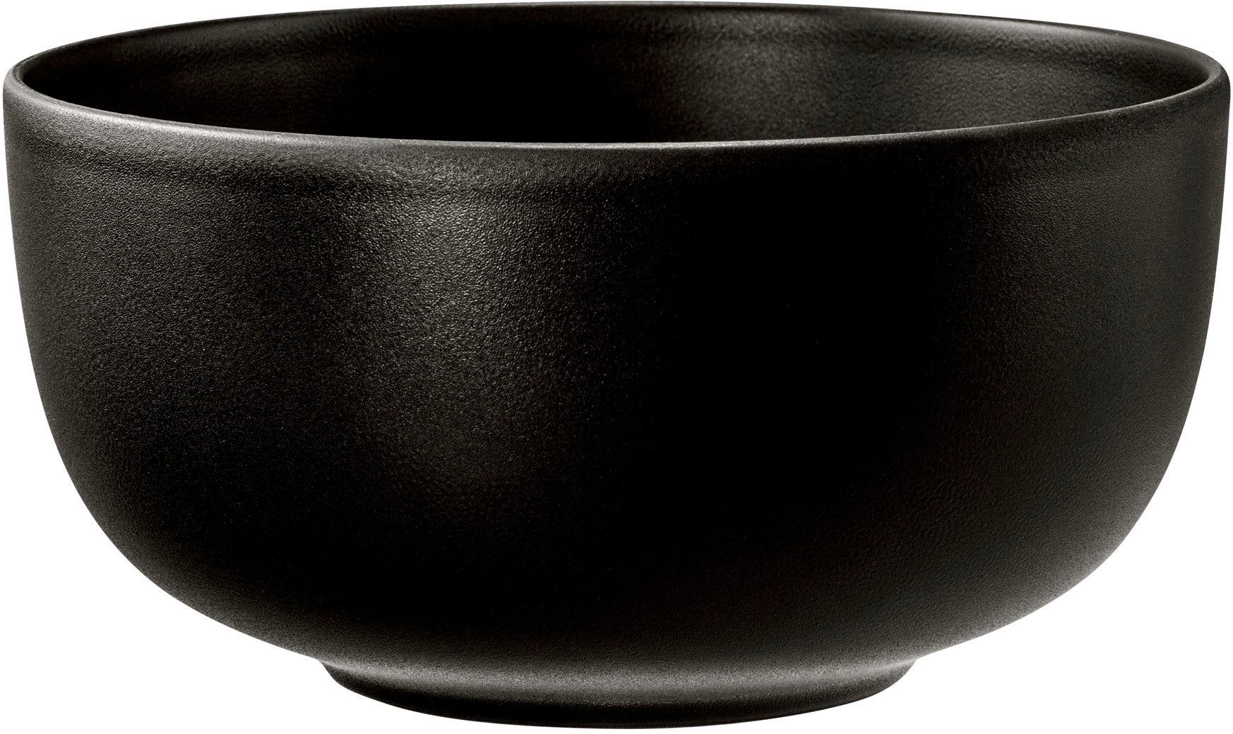 Seltmann Weiden Schüssel Liberty - Velvet Black, Porzellan, (1-tlg), Foodbowl 17,5 cm