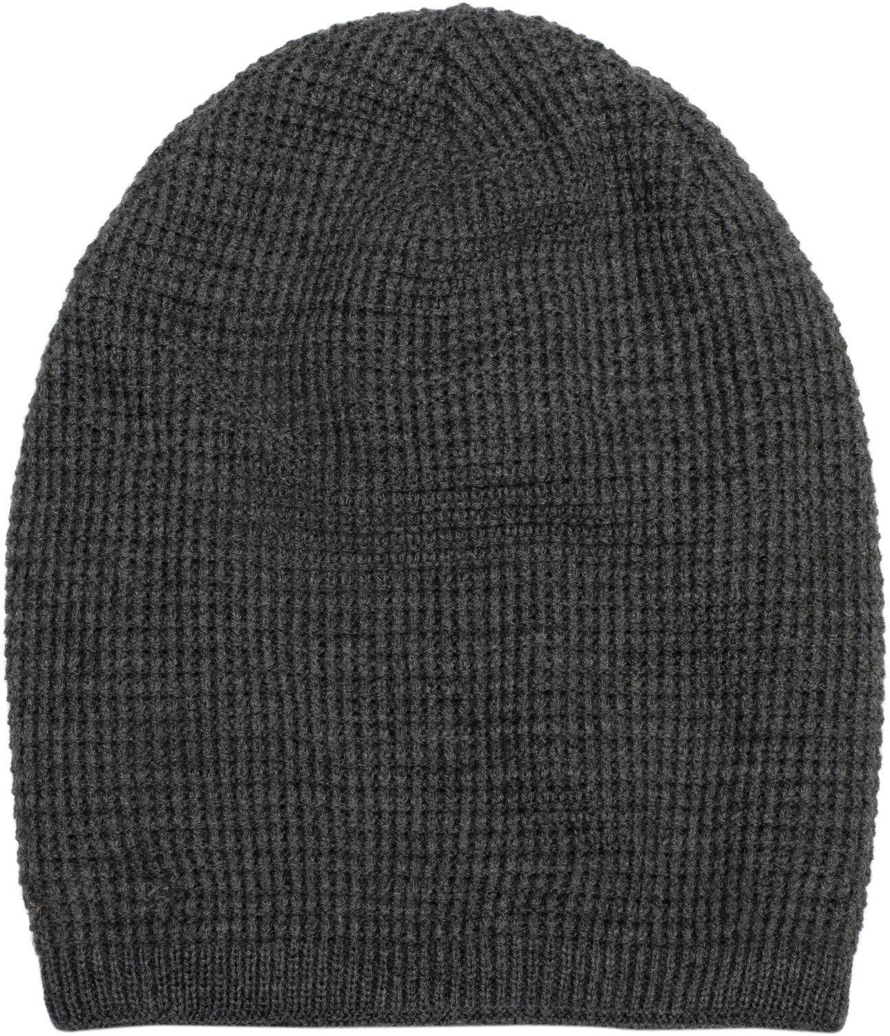 styleBREAKER Strickmütze Strick Beanie Mütze mit Karo Strickmuster (1-St)