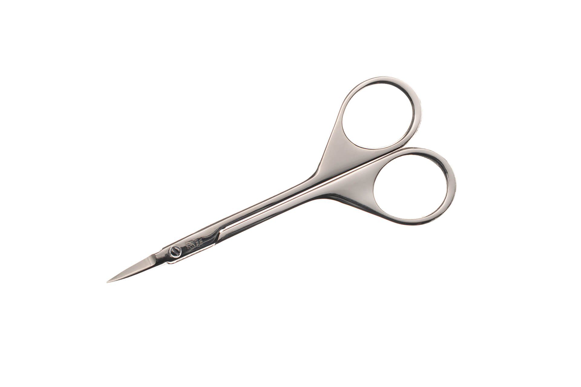 Seki EDGE Augenbrauenschere Augenbrauentrimmer aus Edelstahl geschmiedet G-2105 9.4x4.5x0.8 cm, handgeschärftes Qualitätsprodukt aus Japan