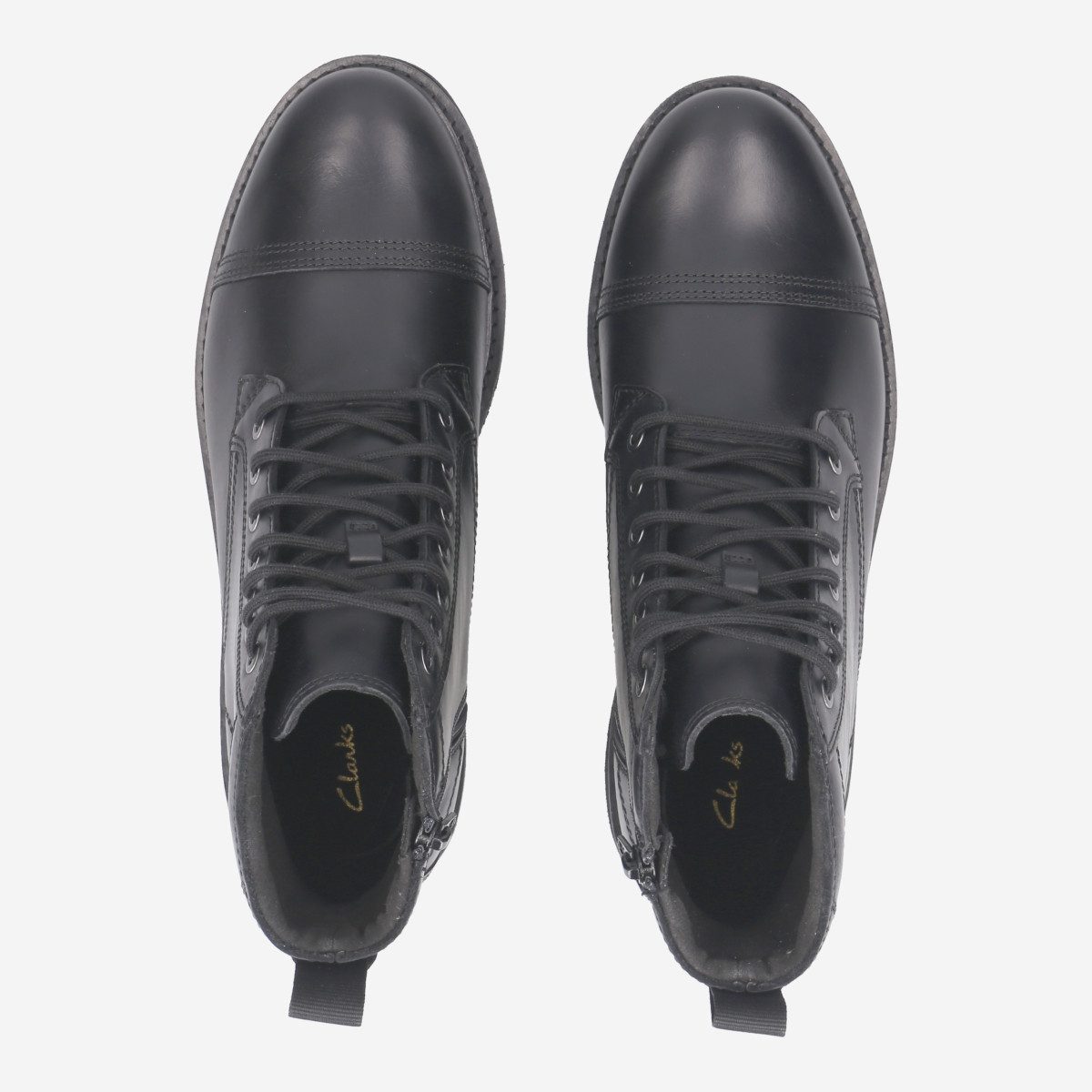 Clarks Clarks Batcombe Cap 26174676 7, Boots in Schwarz für Herren Stiefel