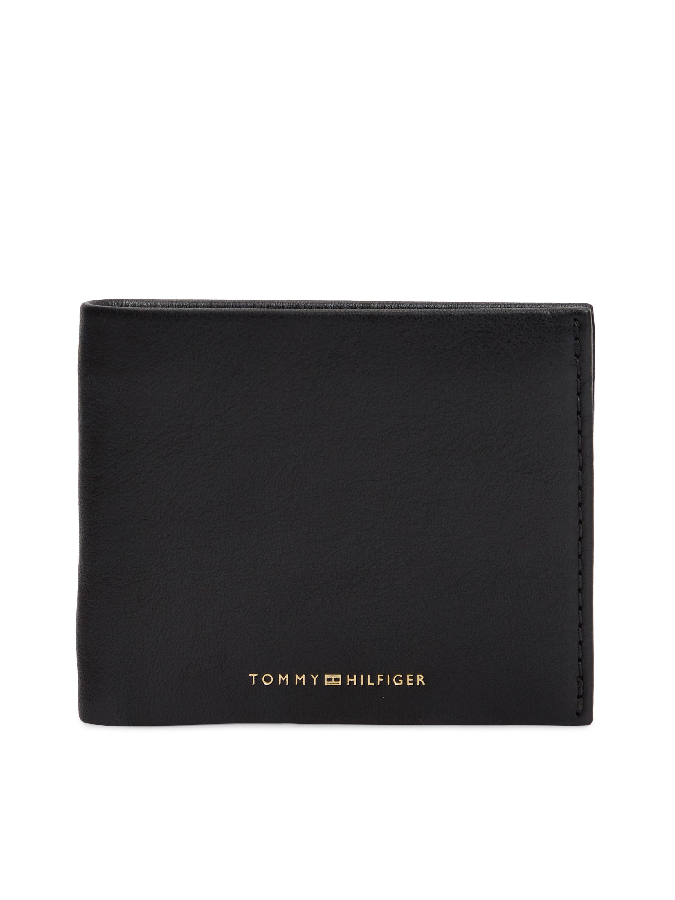 Tommy Hilfiger Geldbörse TH SEASONAL CC AND COIN, Herren Geldbeutel, Portemonnaie mit Tommy Streifen innen