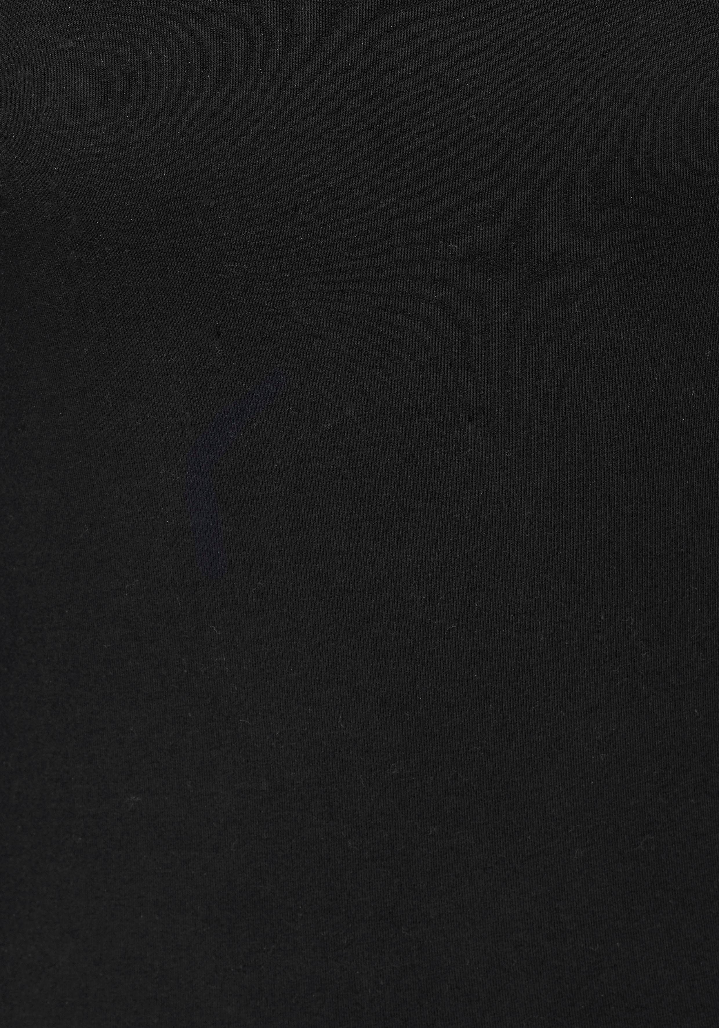 schwarz Spaghettiträger-Top, Unterhemd Unterziehshirt elastischer (2er-Pack) H.I.S aus Baumwoll-Qualität,