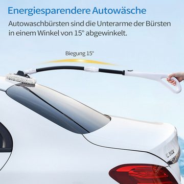 MAGICSHE Autowaschbürste Teleskopstiel Auto Bürsten Weicher Autowaschmopp