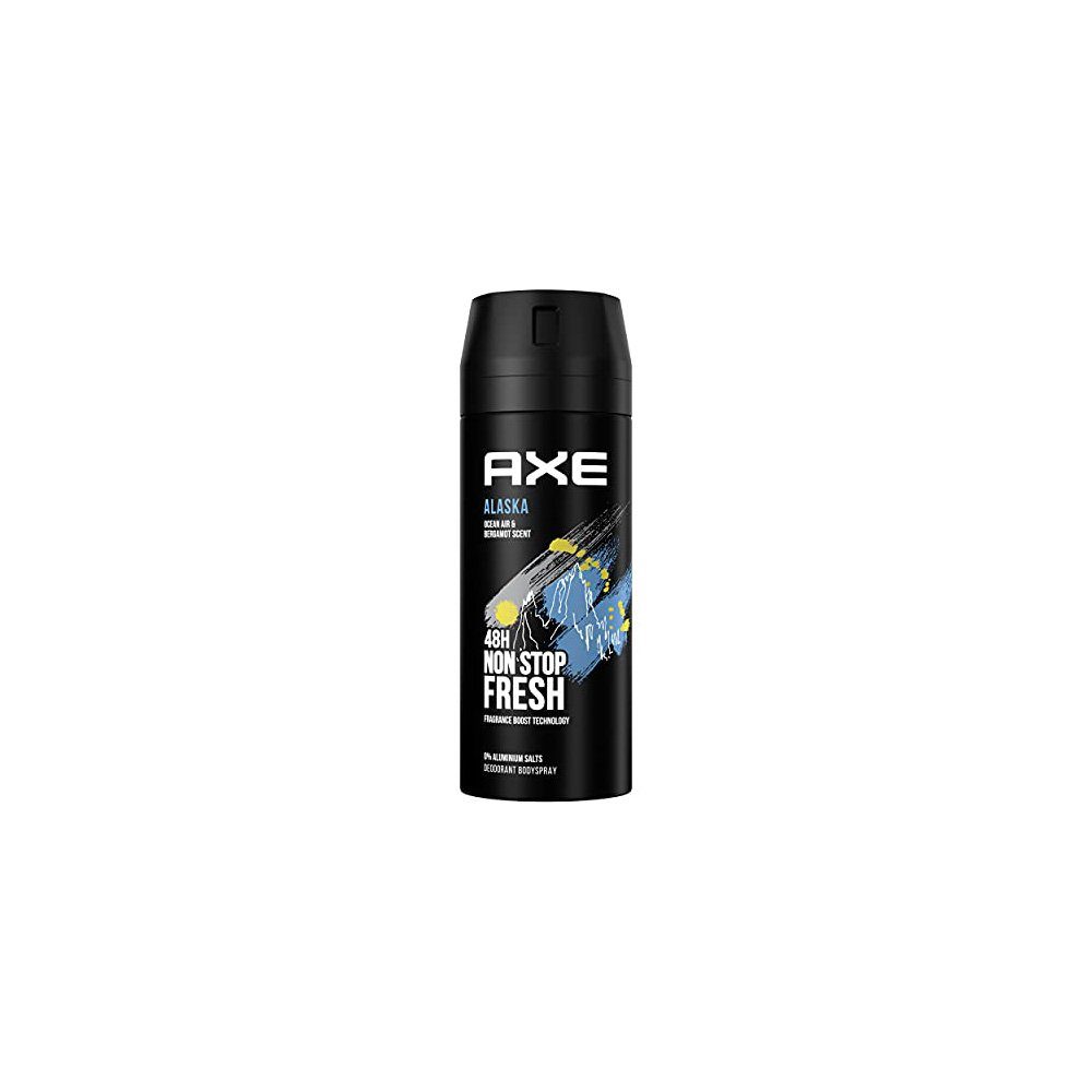 axe Deo-Spray Bodyspray Alaska Bakterien Gerüche geruchsbildende und Deo bekämpft