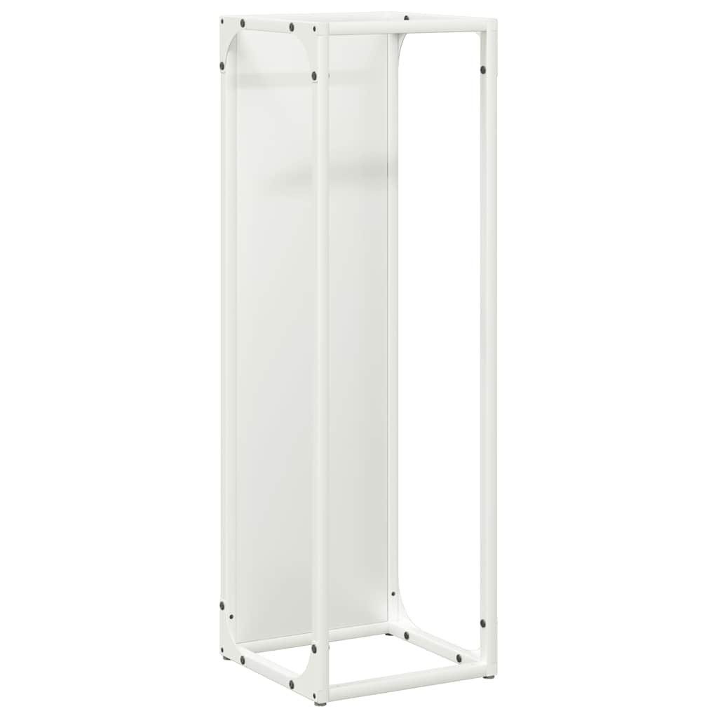 vidaXL Kaminholzregal Brennholzregal Weiß 25x25x80 cm günstig online kaufen
