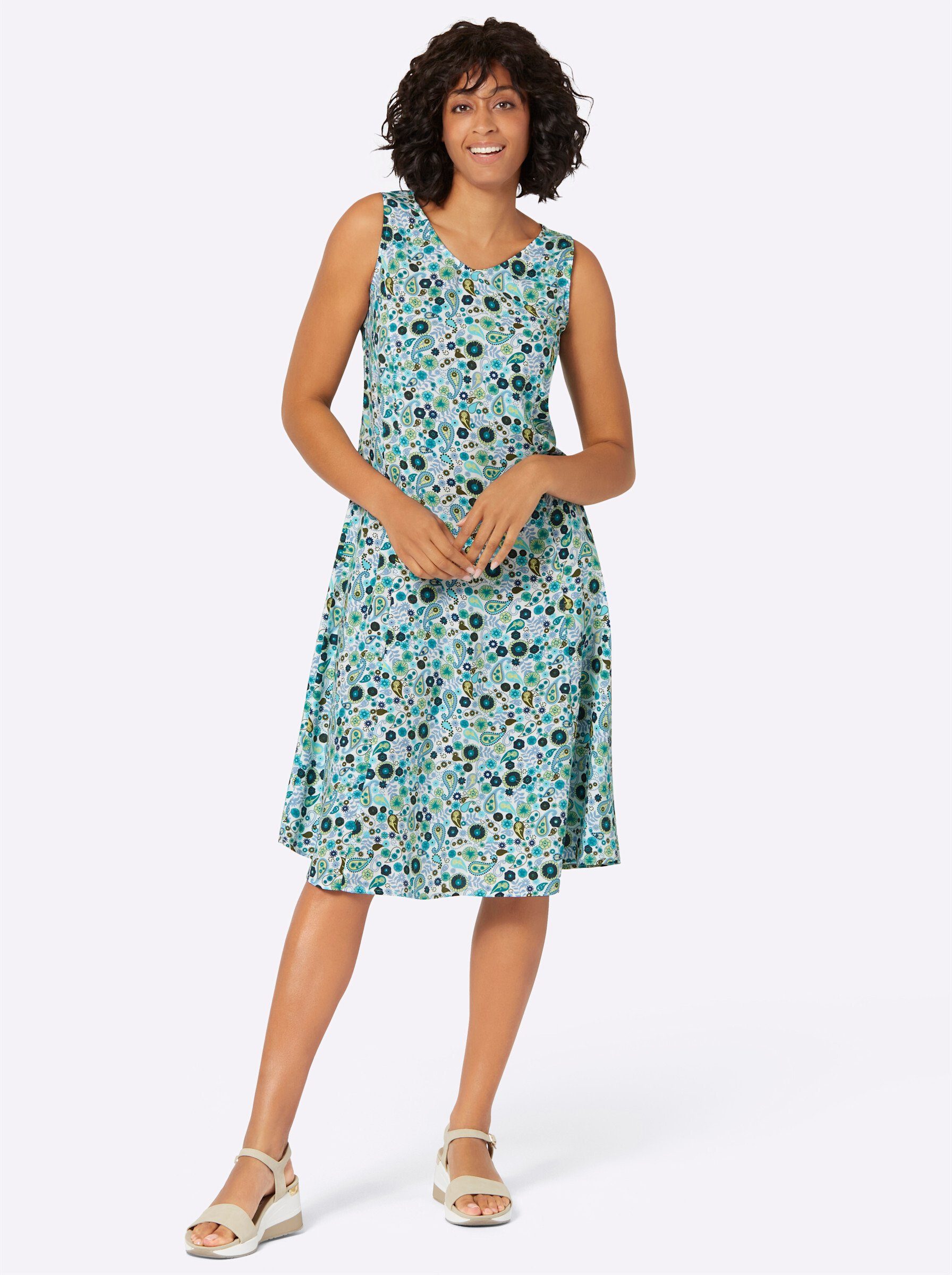 Witt Etuikleid Kleid Ärmellos