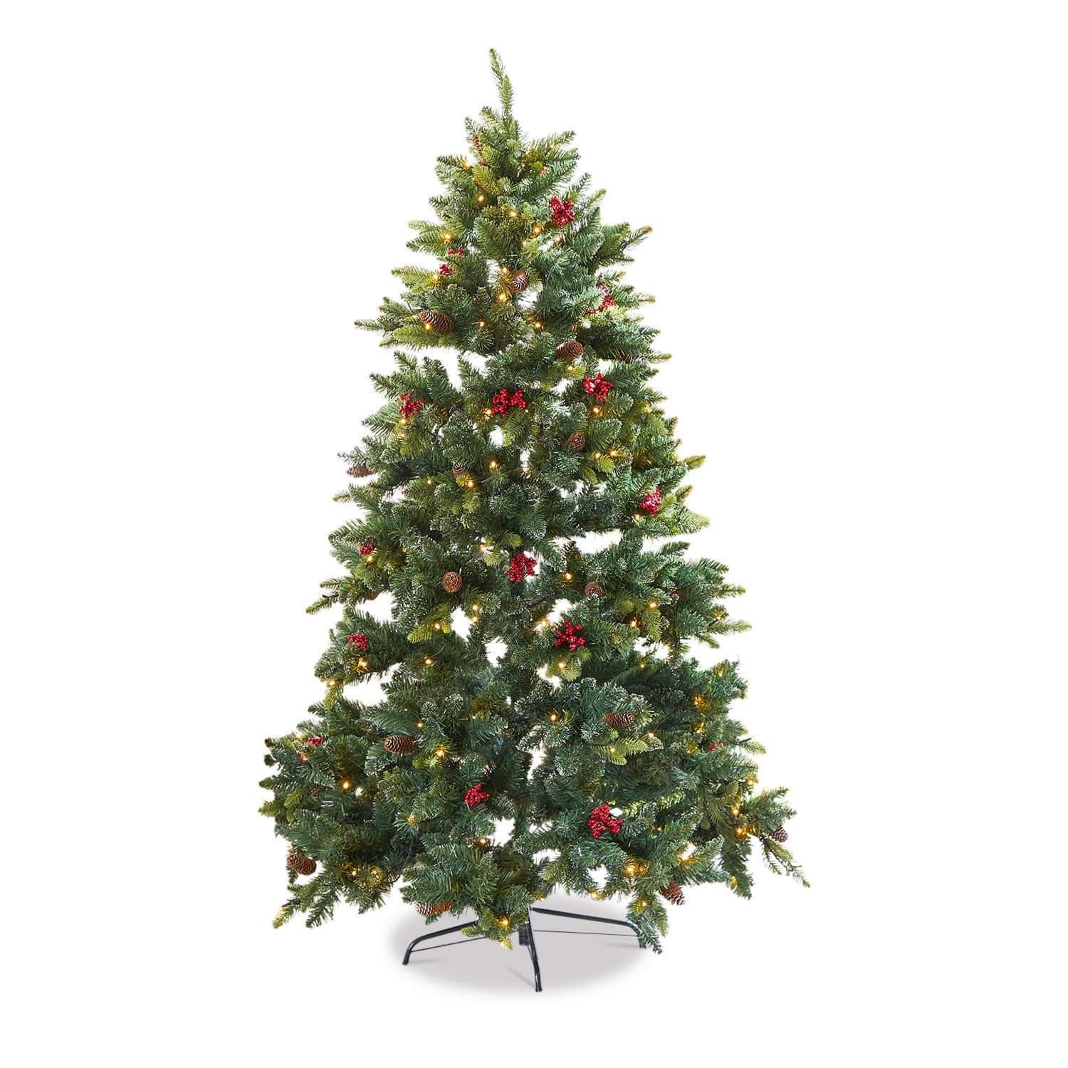 Mirabeau Künstlicher Weihnachtsbaum Weihnachtsbaum Bindley grün, Weihnachtsdekoration