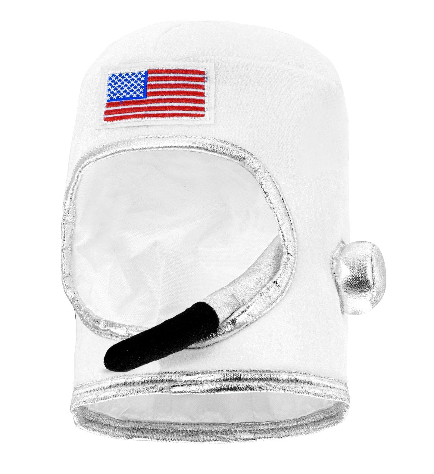 Widmann S.r.l. Kostüm Helm zum Astronauten Kostüm, Weiß - Astronautenhe
