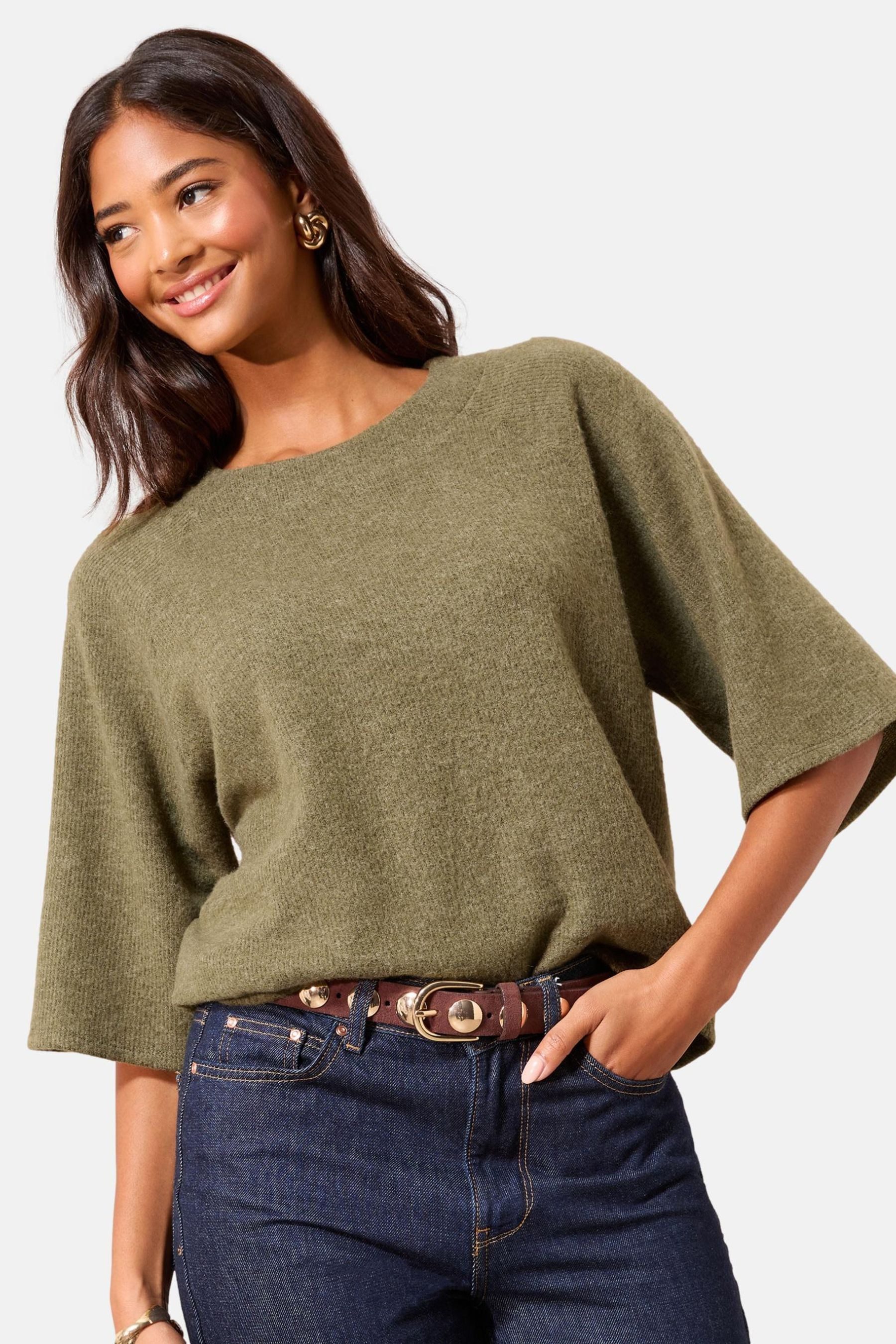 Friends Like These Shirtbluse Friends Like These Angerautes Top (1-tlg) günstig online kaufen