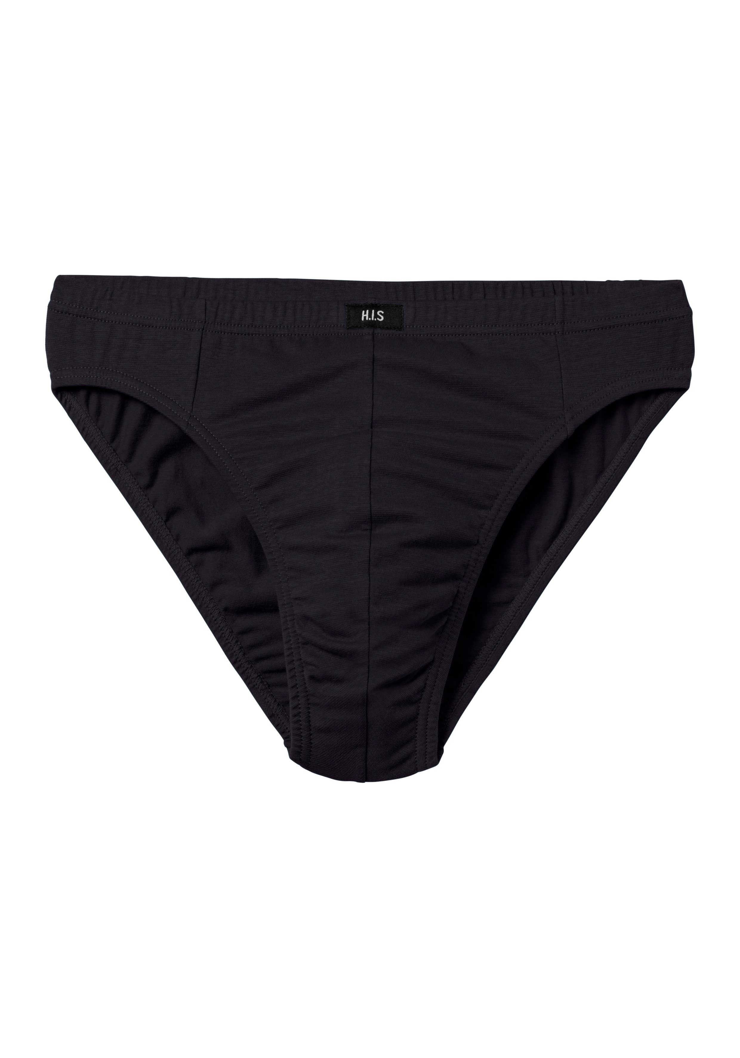 H.I.S Slip Männer Unterhose (Packung, 10-St) in Unifarben