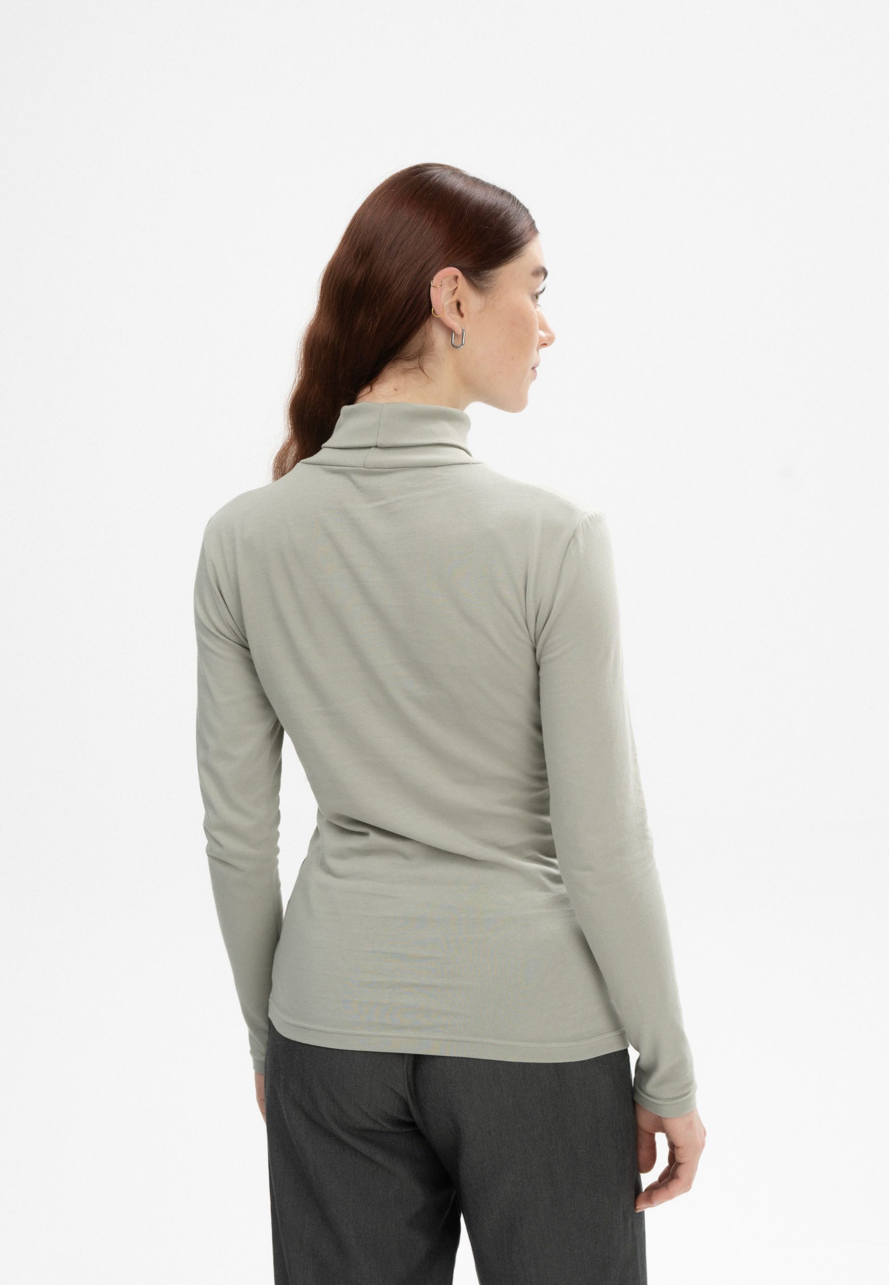MELA Langarmshirt Damen Turtleneck Shirt ANCHAL günstig online kaufen