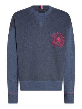 Tommy Hilfiger Sweatshirt SMALL CREST CREWNECK mit Logo-Stickerei auf der Brust