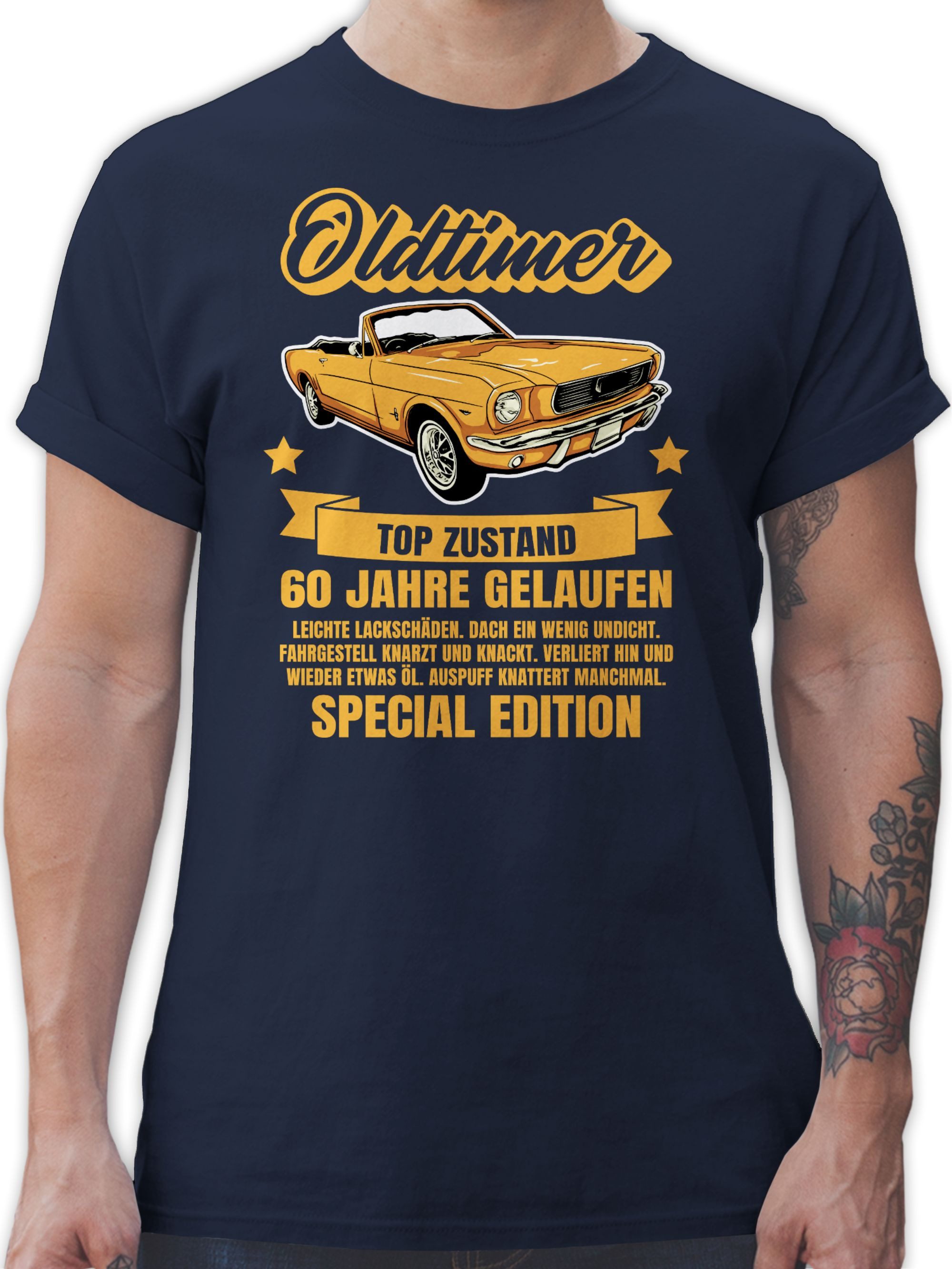 T-Shirt 60 Jahre Oldtimer