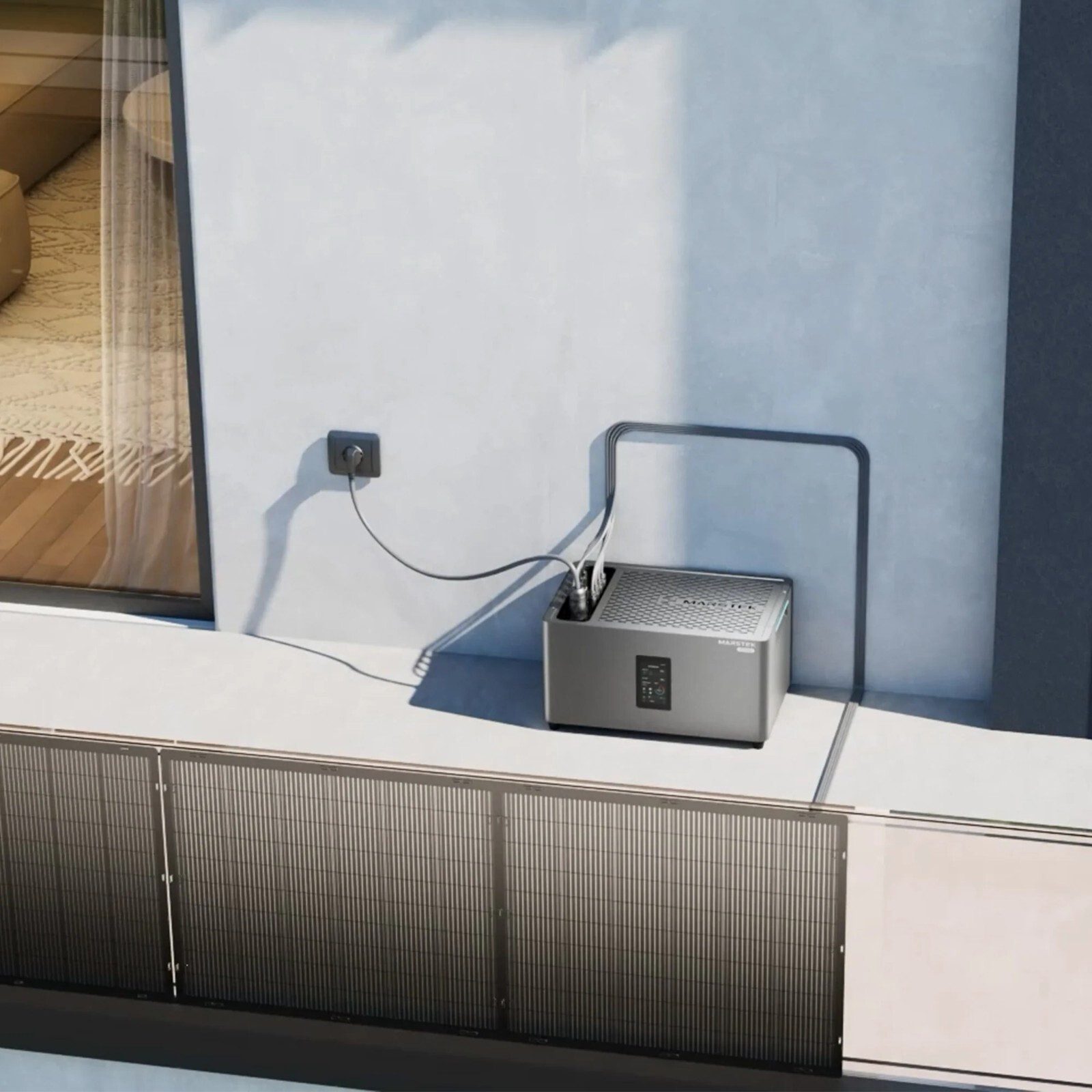 Marstek Balkonkraftwerk Marstek Jupiter C Plus Speicher Balkonkraftwerke 3x Batterie 0% MwSt