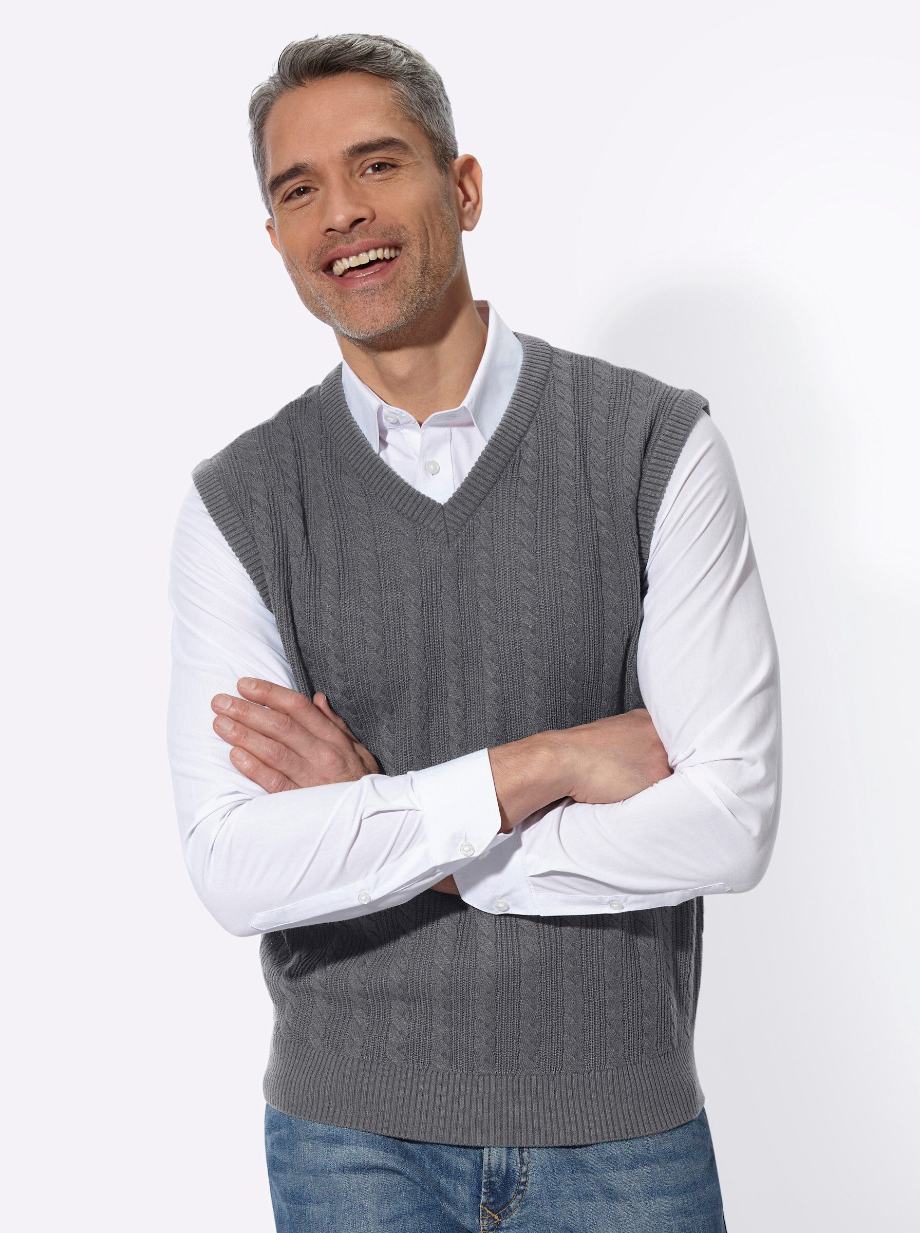 Sieh an! Pullunder Pullunder Ärmellos