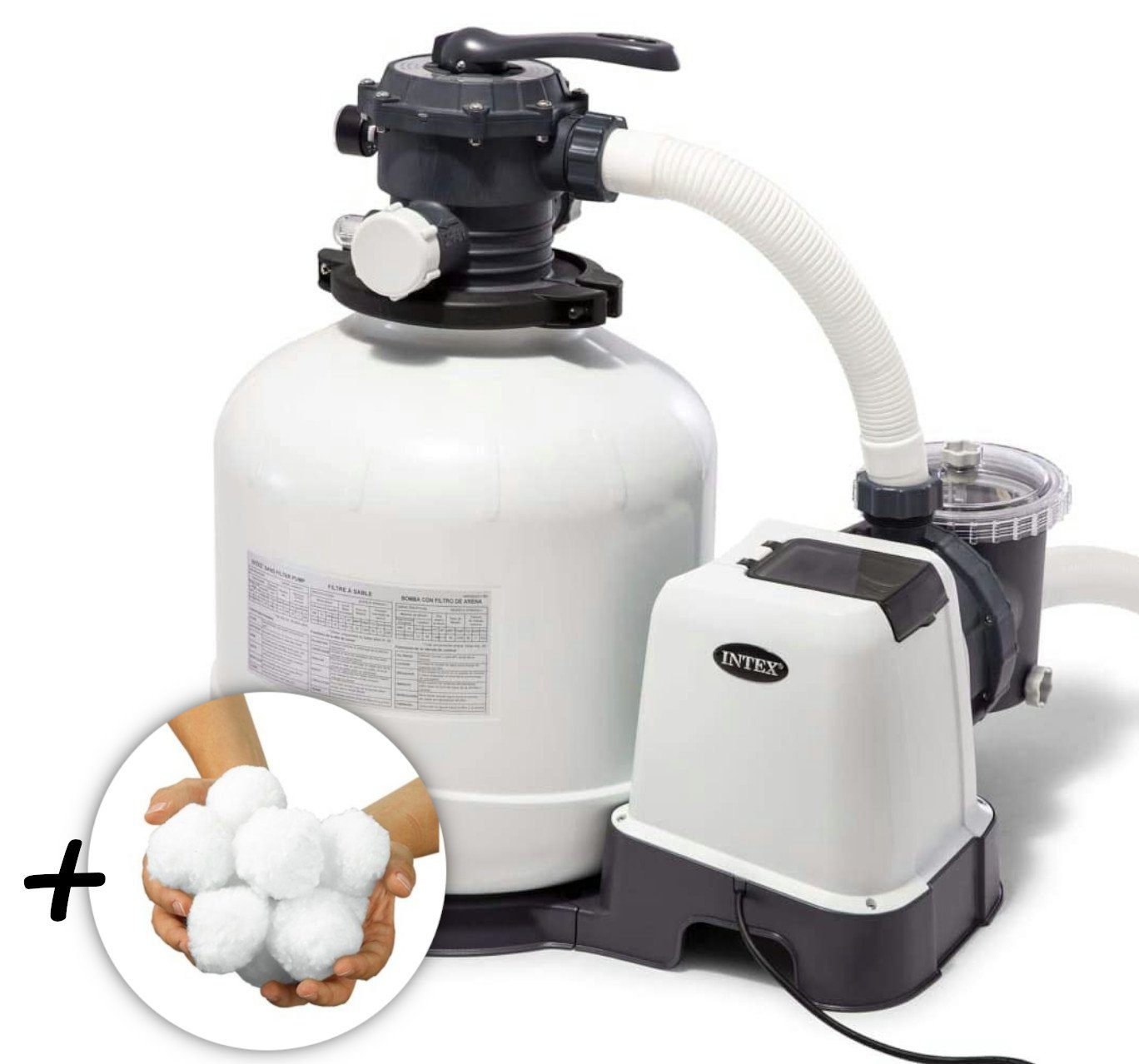 Intex Sandfilteranlage RCD Sandfilterpumpe (12m³l/hr, bis günstig online kaufen