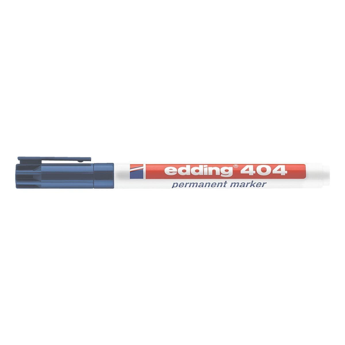 (1-tlg), Permanentmarker 404, extrafein blau edding