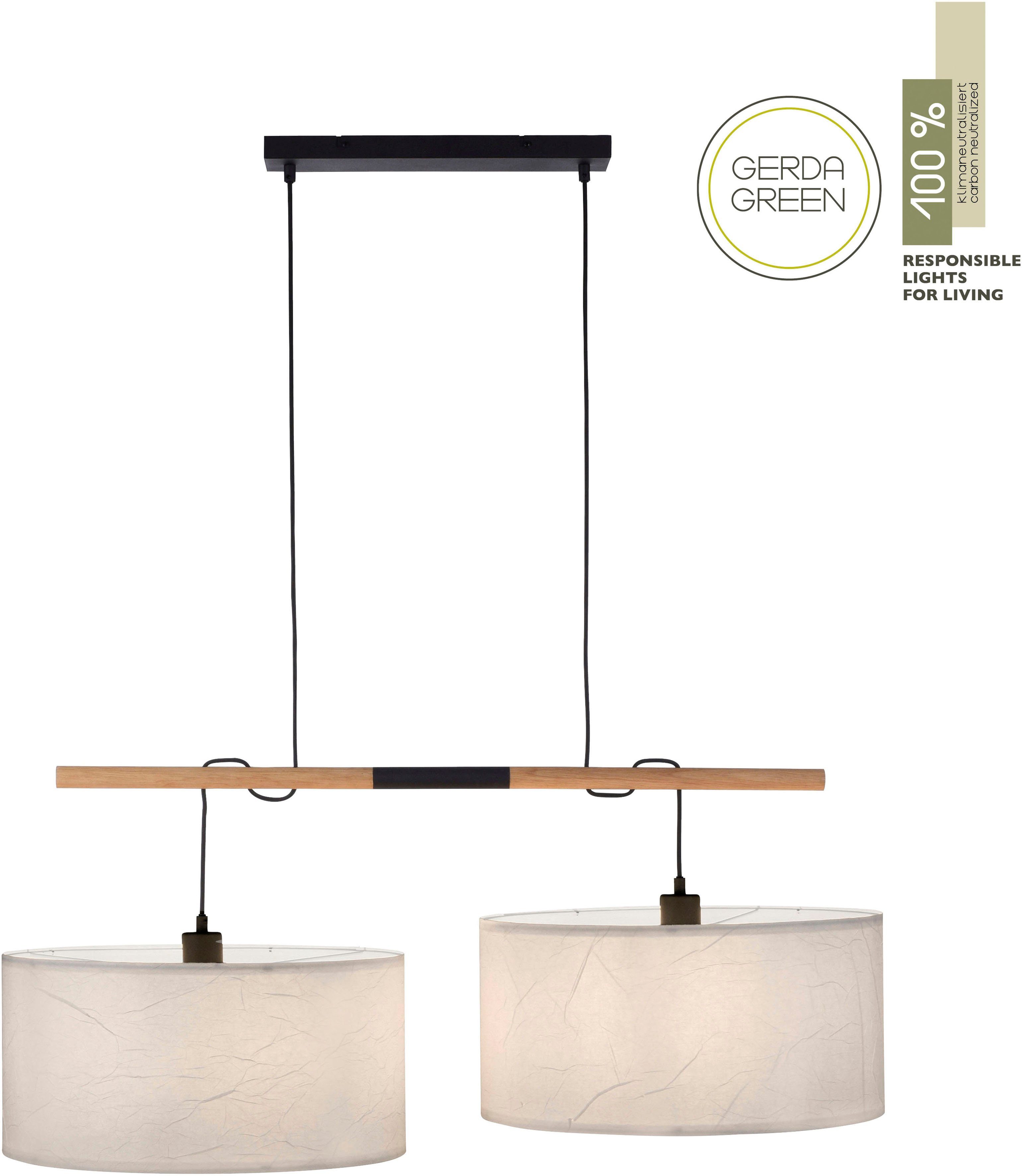 JUST LIGHT Pendelleuchte GREEN SOFI, ohne Leuchtmittel