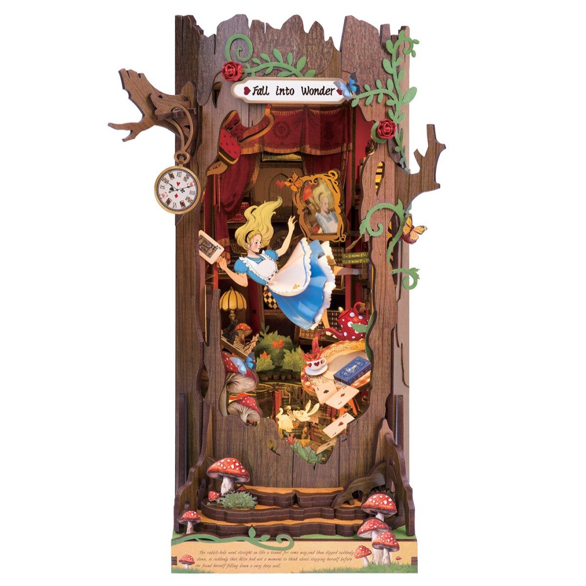 ROLIFE 3D-Puzzle Book Nook "Fall into Wonder", 300 Puzzleteile