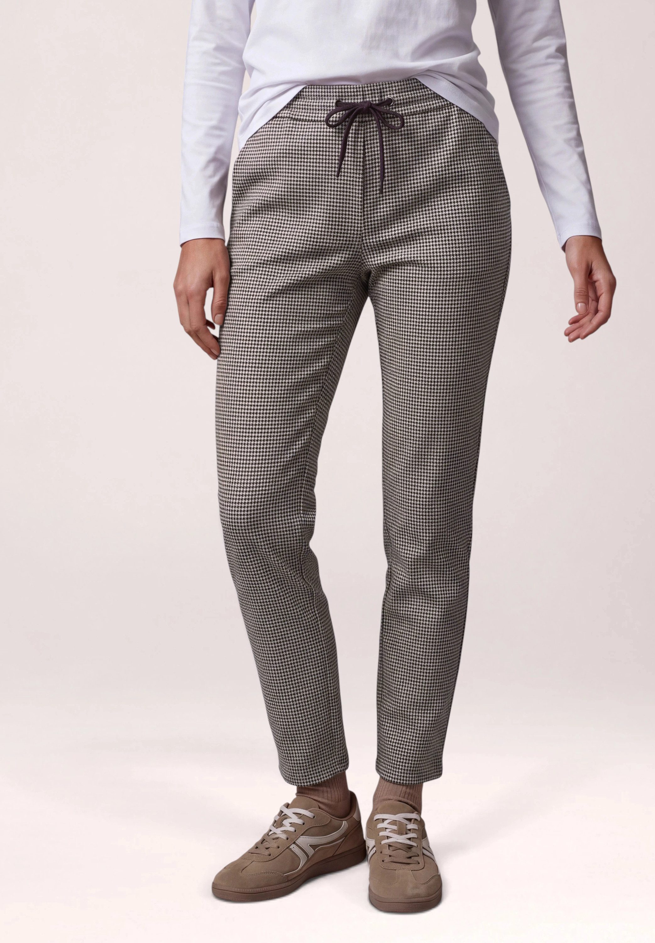 STREET ONE Stoffhose mit Elastikbund