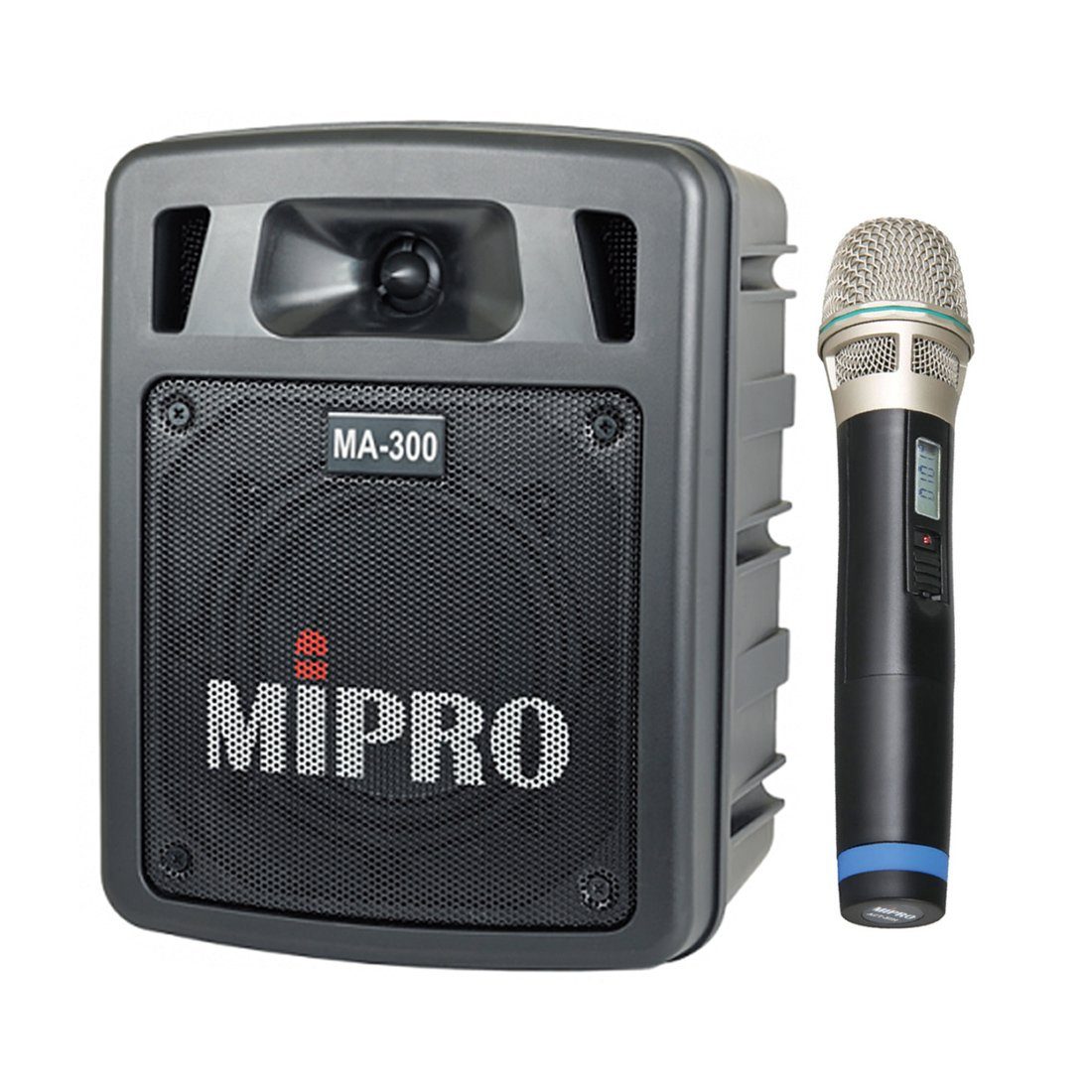 Mipro Audio A-300 Beschallungssystem mit Handsender Portable-Lautsprecher (Bluetooth, 60 W)