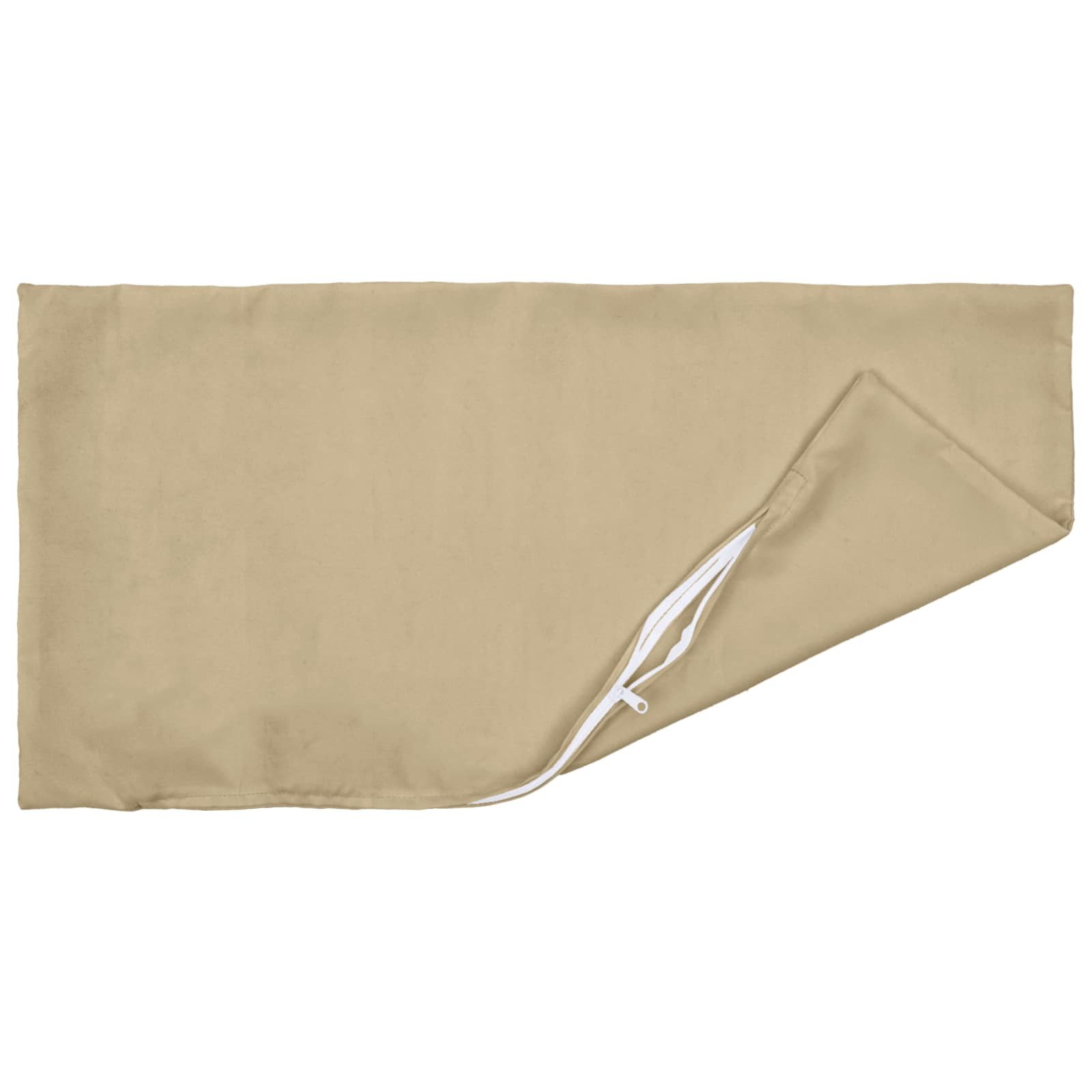 vidaXL Kissenbezug Kissenbezug 2 pcs HEERLEN Beige 40 x 70 cm Polyester, (2 Stück)