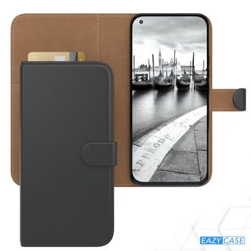 EAZY CASE Handyhülle Uni Bookstyle für Xiaomi Mi 11 5G 6,81 Zoll, Schutzhülle mit Standfunktion Kartenfach Handytasche aufklappbar Etui
