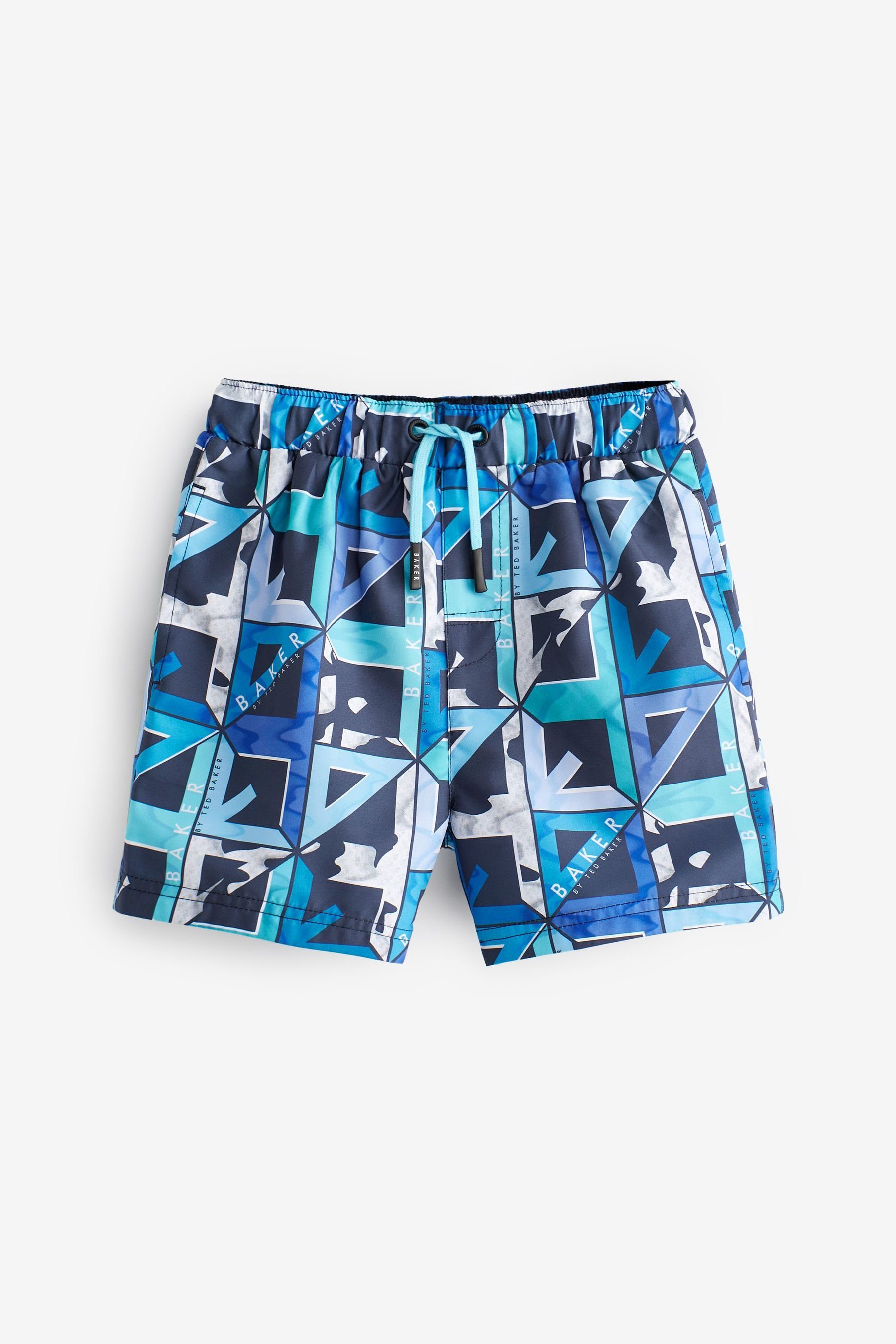 Baker by Ted Baker (1-St) Badehose Baker Ted by Baker Navy/Blue Badeshorts