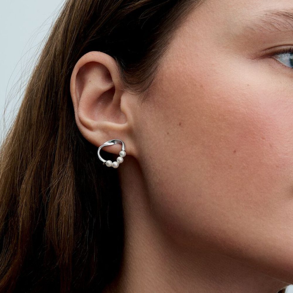 Pandora Paar Ohrstecker 293276C01, Pandora Essence, Pandora, Ohrstecker, Süßwasserzuchtperlen