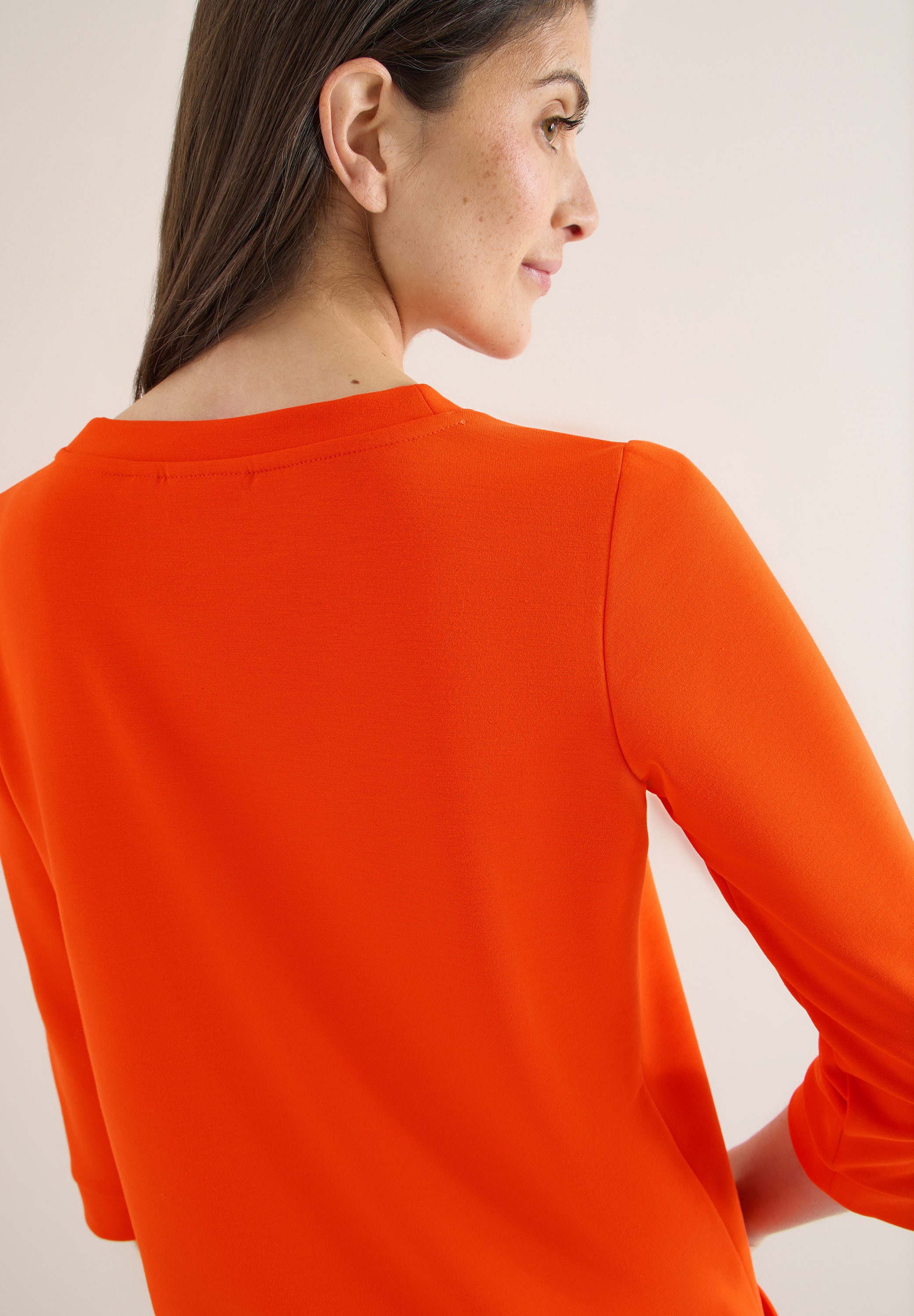 CECIL 3/4-Arm-Shirt mit Kordelzug am Saum – Bild 4 von 5