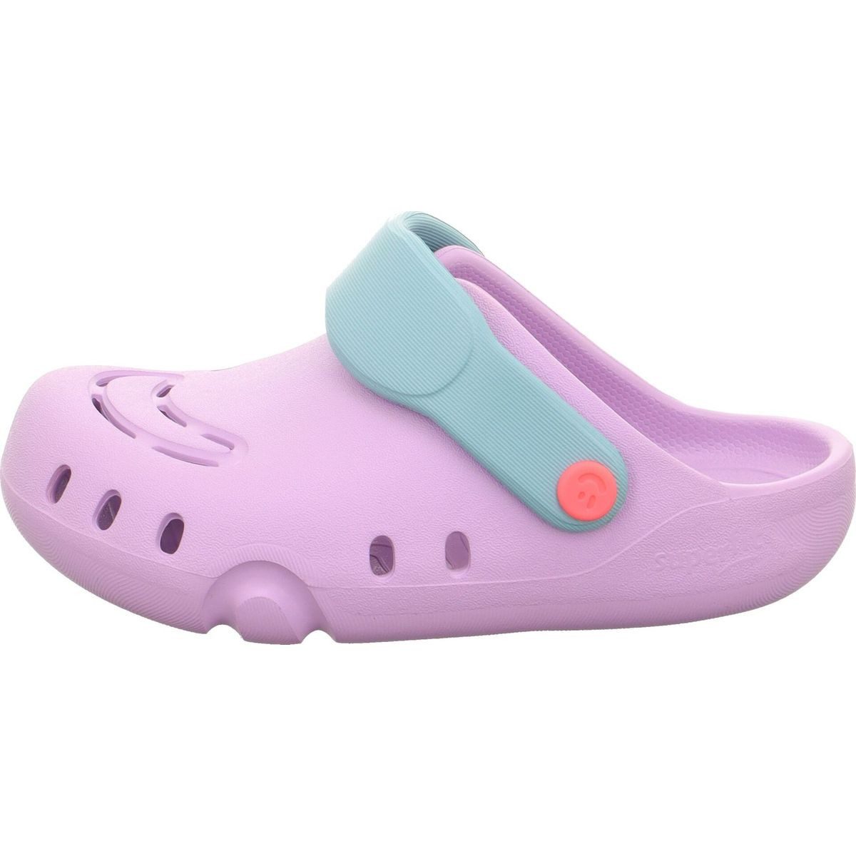 Superfit Splash C Outdoorsandale Wasserfeste, flexible Clogs für Kinder mit lustigem Design, ideal für
