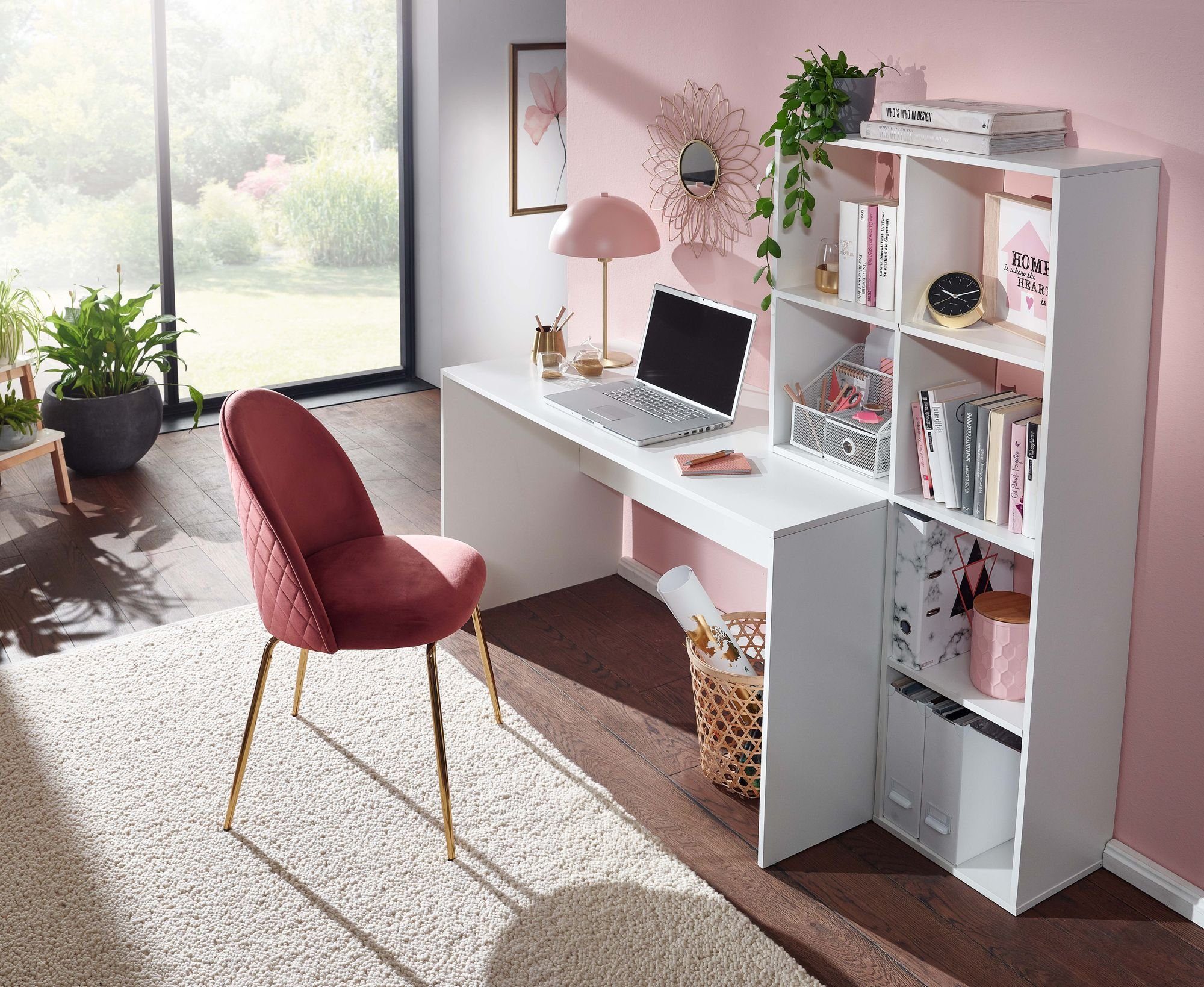 DESIGN Büro für oder mit Schminken Vielseitig KADIMA Computertisch Regal: Schreibtisch Großer